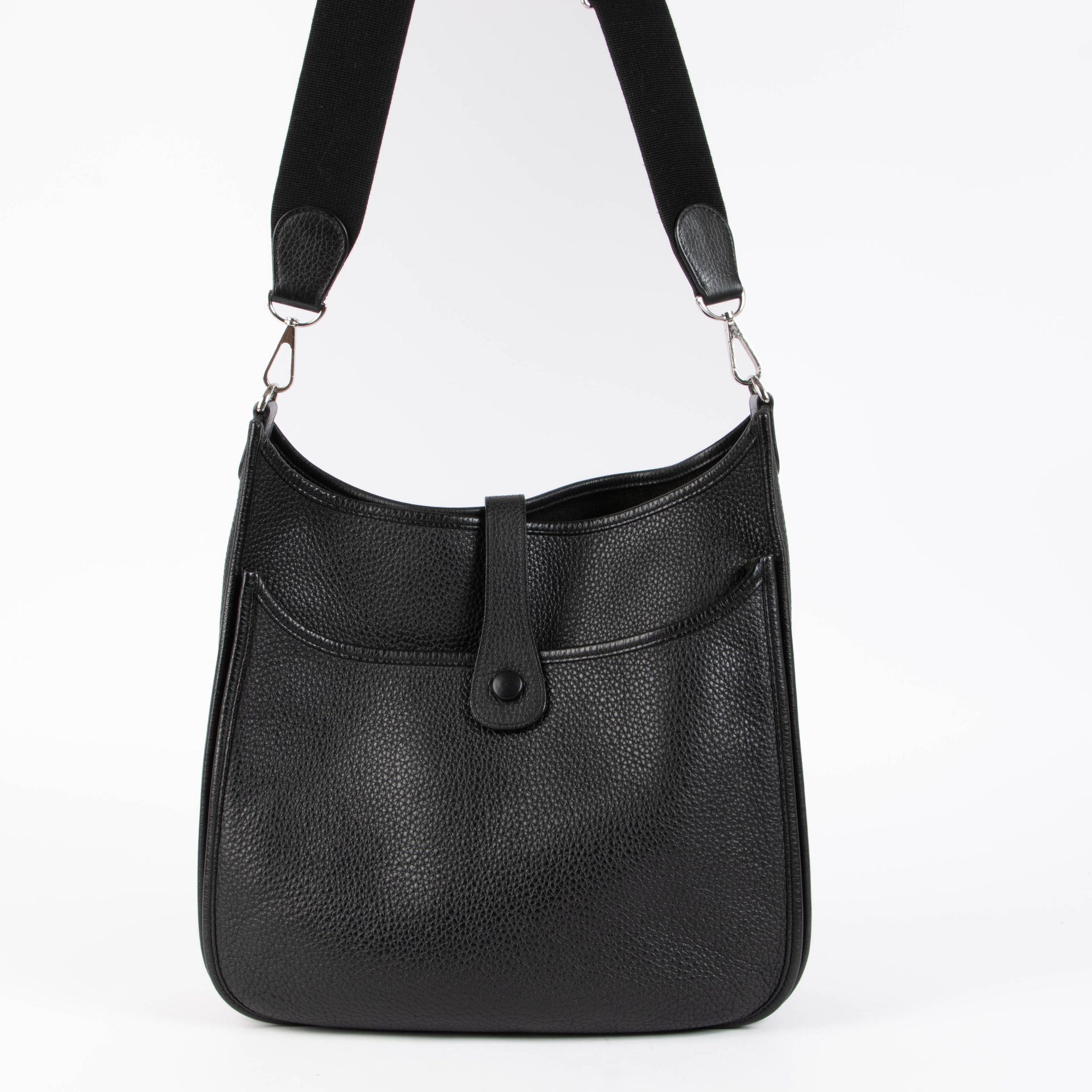 Hermès Evelyne III 33 Black Clemence PHW