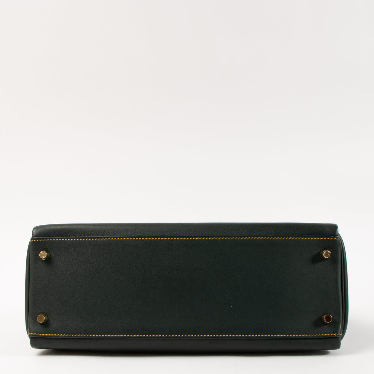 Shop this authentic Hermes HSS Kelly 32 Vert Cypress/Jaune Ambre Swift BGHW pre-loved on Labellov.com