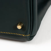Shop this authentic Hermes HSS Kelly 32 Vert Cypress/Jaune Ambre Swift BGHW pre-loved on Labellov.com