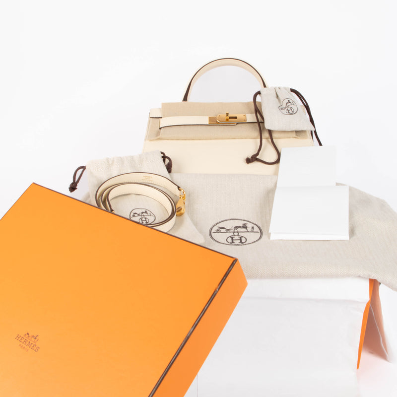 Hermès Kelly 28 Nata Epsom GHW