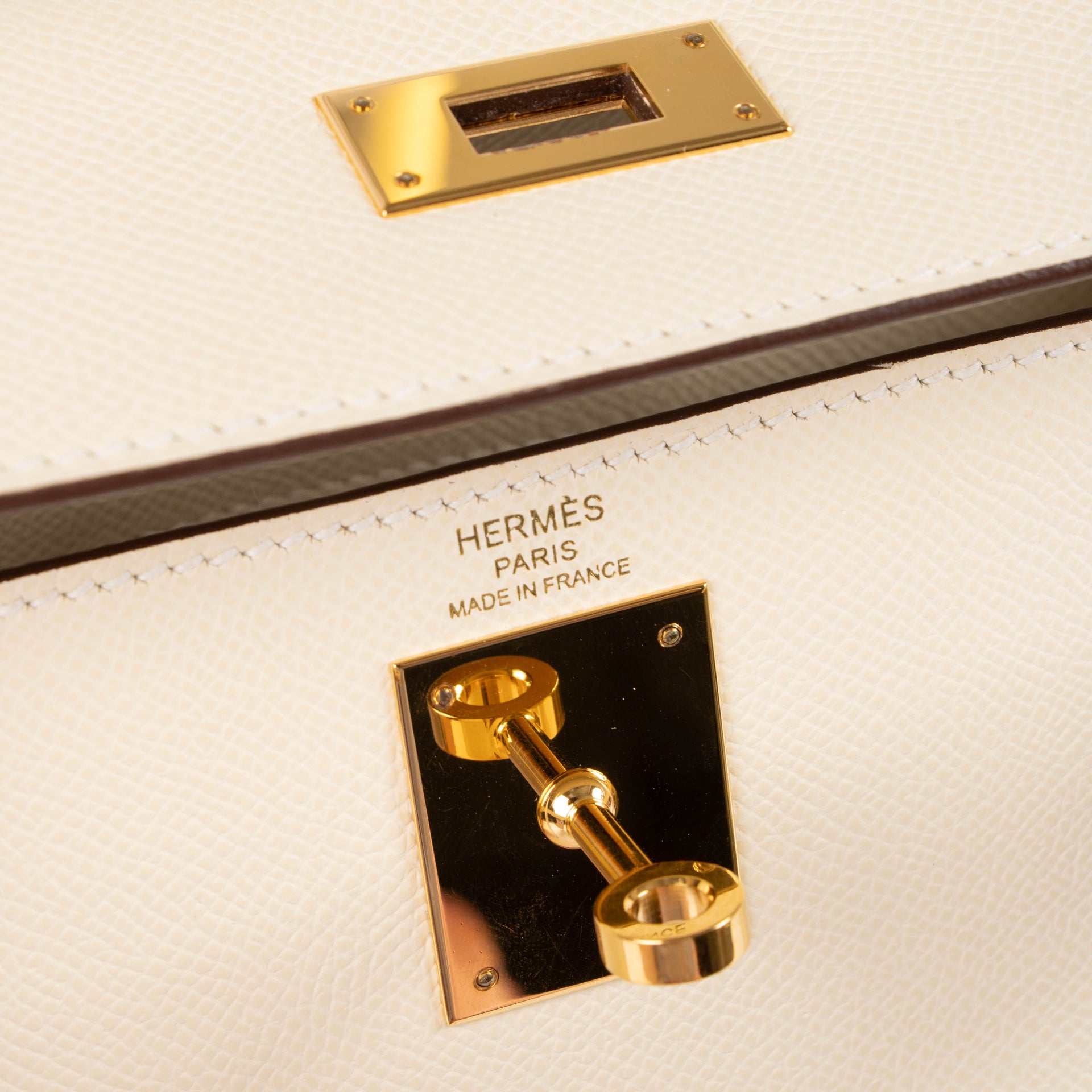 Hermès Kelly 28 Nata Epsom GHW