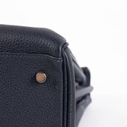 Shop the authentic Hermes Kelly 32 Bleu Nuit PHW second hand on Labellov.com