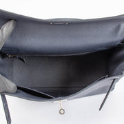 Shop the authentic Hermes Kelly 32 Bleu Nuit PHW second hand on Labellov.com