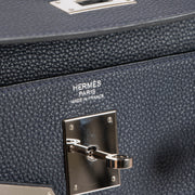 Shop the authentic Hermes Kelly 32 Bleu Nuit PHW second hand on Labellov.com