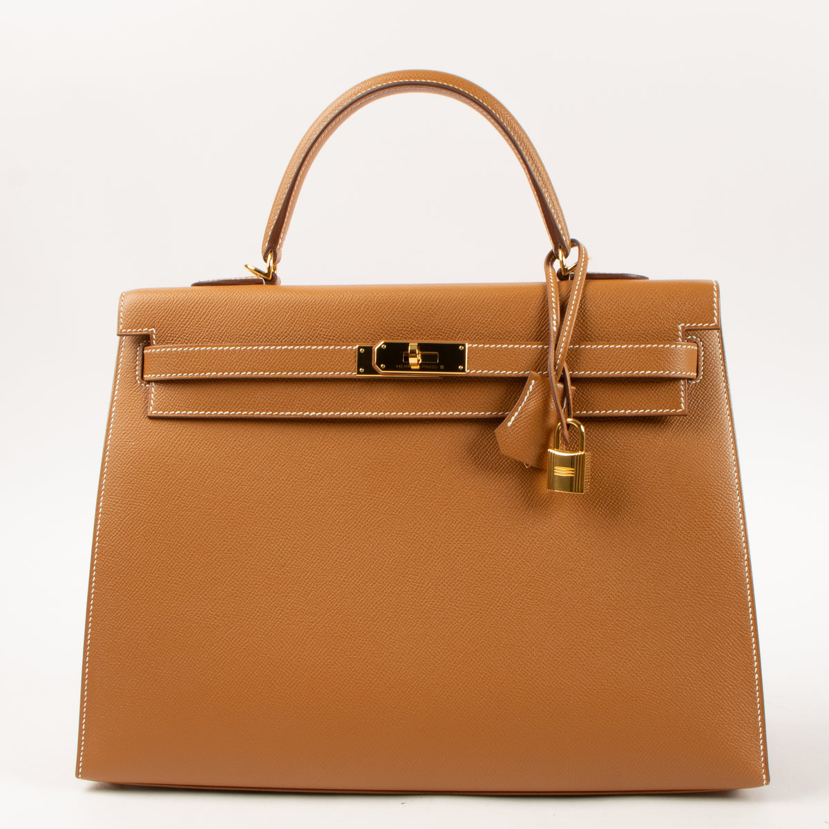 Hermès Kelly 35 Gold Epsom GHW