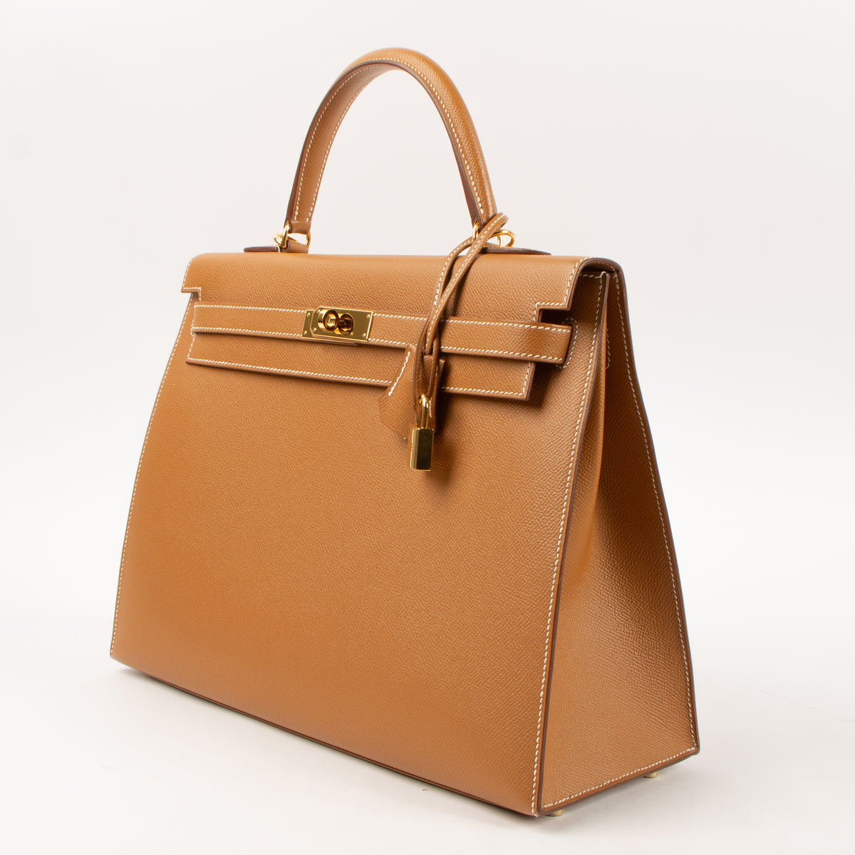 Hermès Kelly 35 Gold Epsom GHW