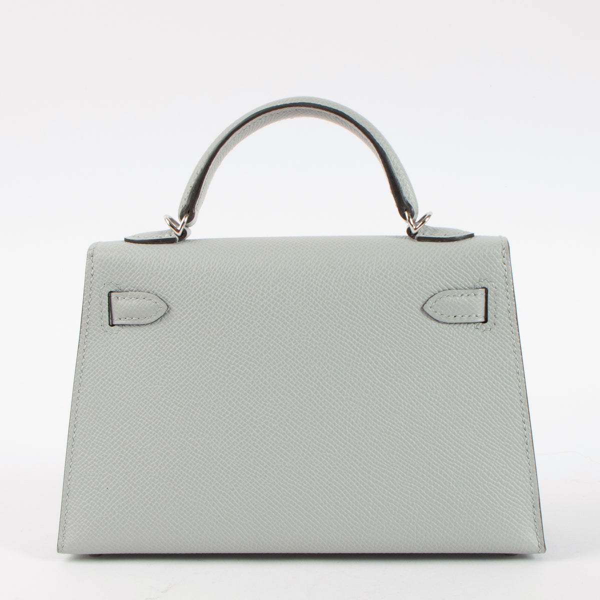Hermès Kelly Mini II Bleu Glacier Epsom PHW