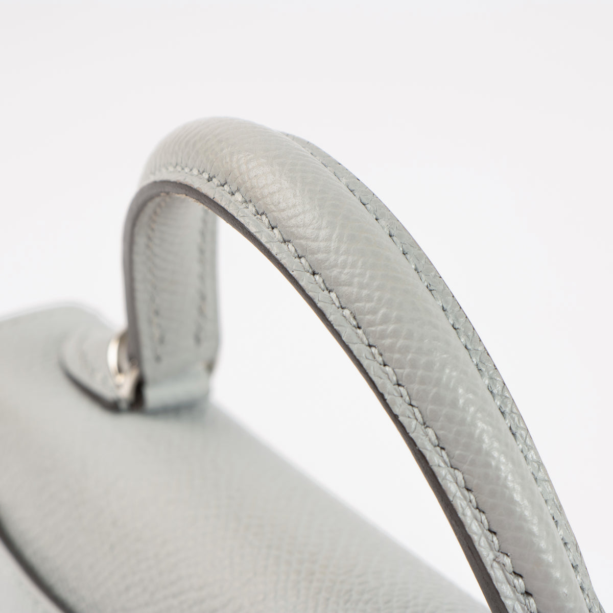 Hermès Kelly Mini II Bleu Glacier Epsom PHW