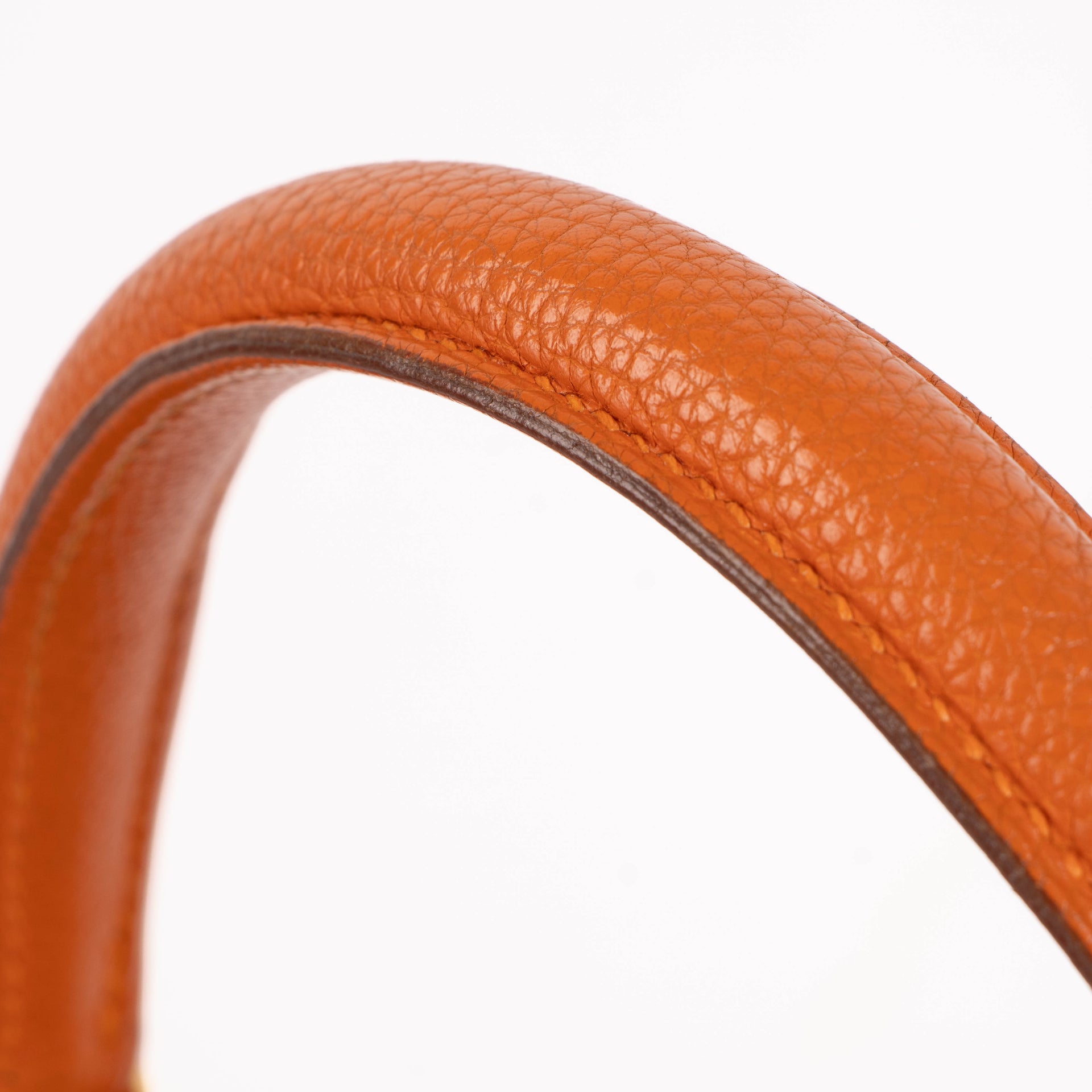 Hermès Kelly 32 Orange Togo GHW