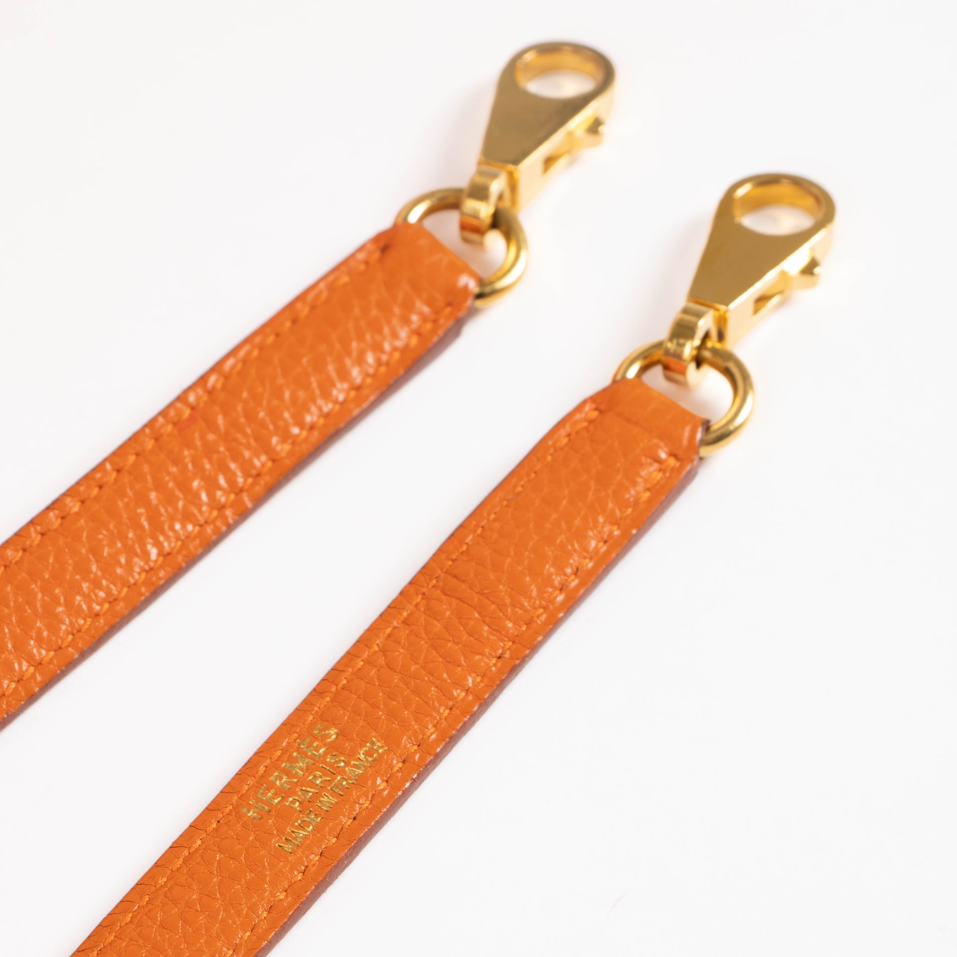 Hermès Kelly 32 Orange Togo GHW
