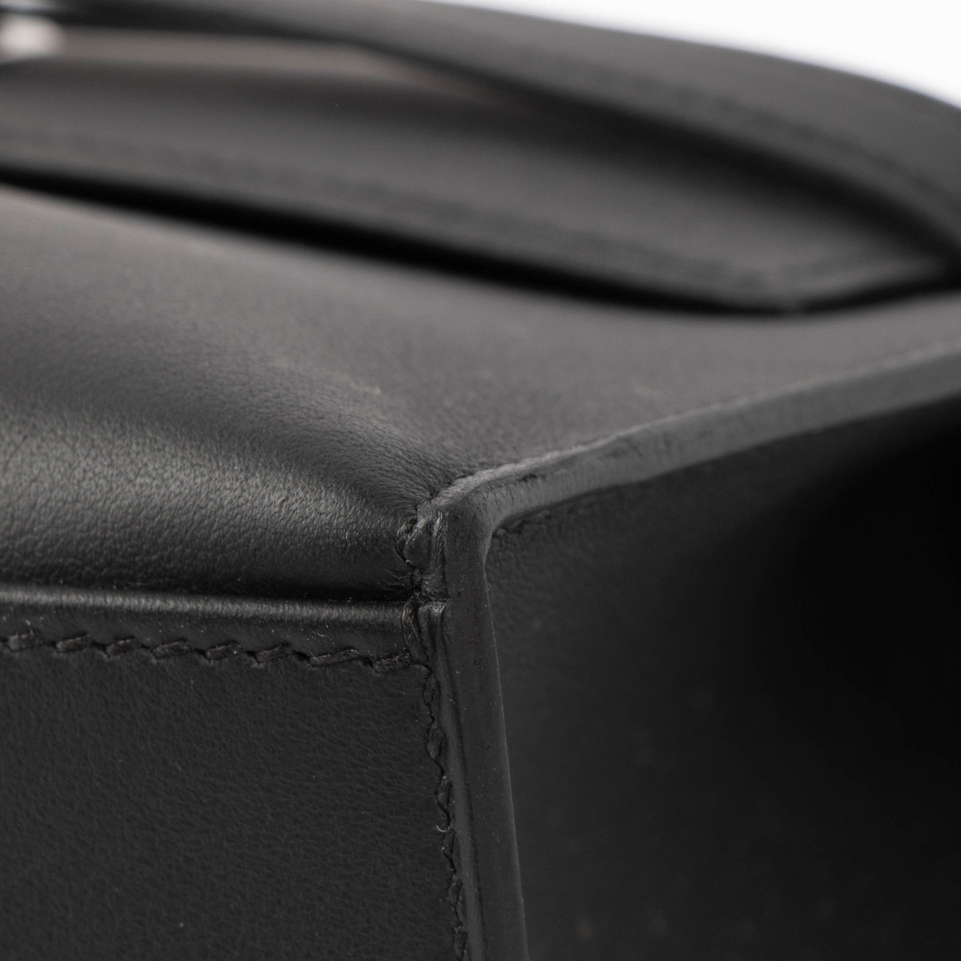 Hermès Kelly Mini Pochette Black Swift PHW