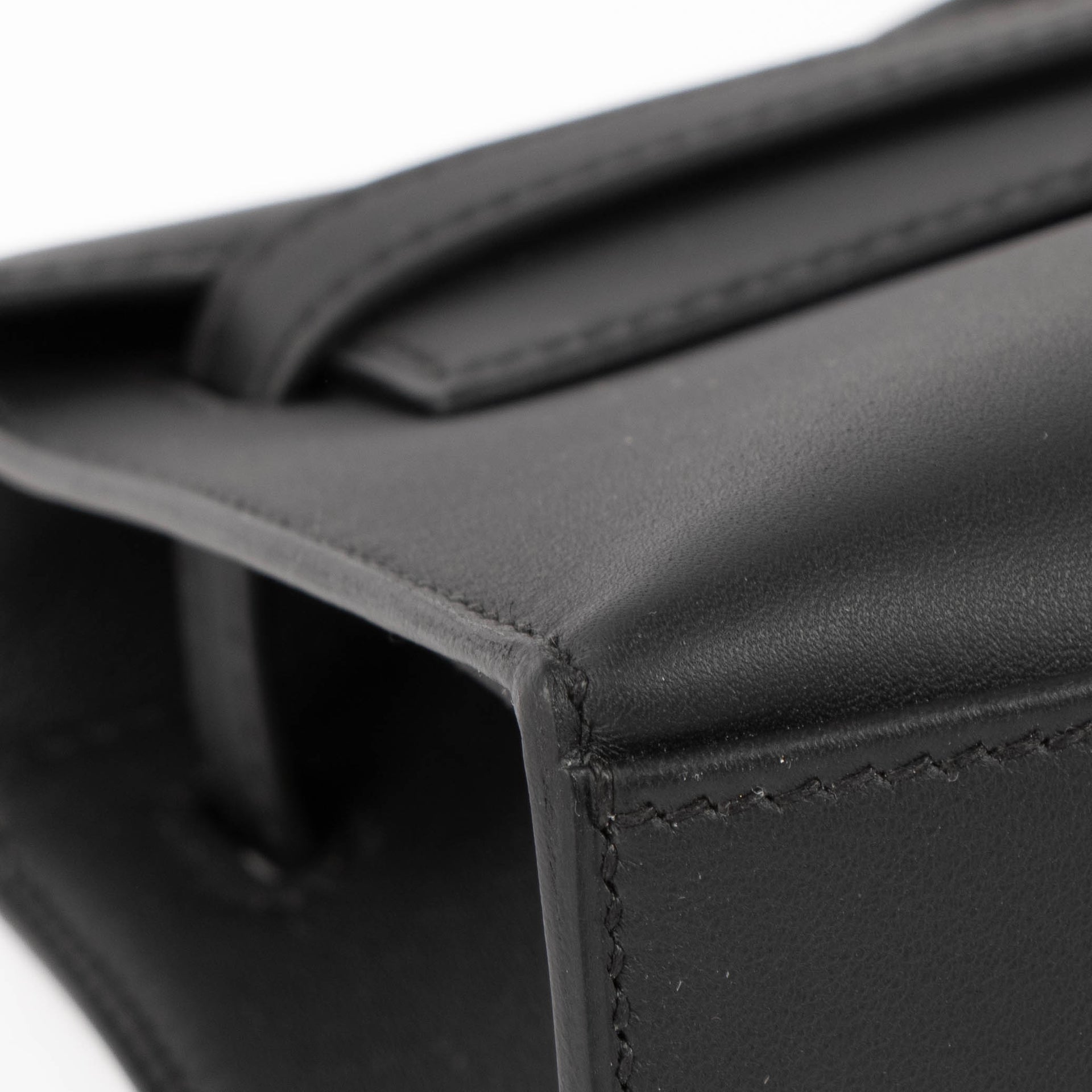 Hermès Kelly Mini Pochette Black Swift PHW
