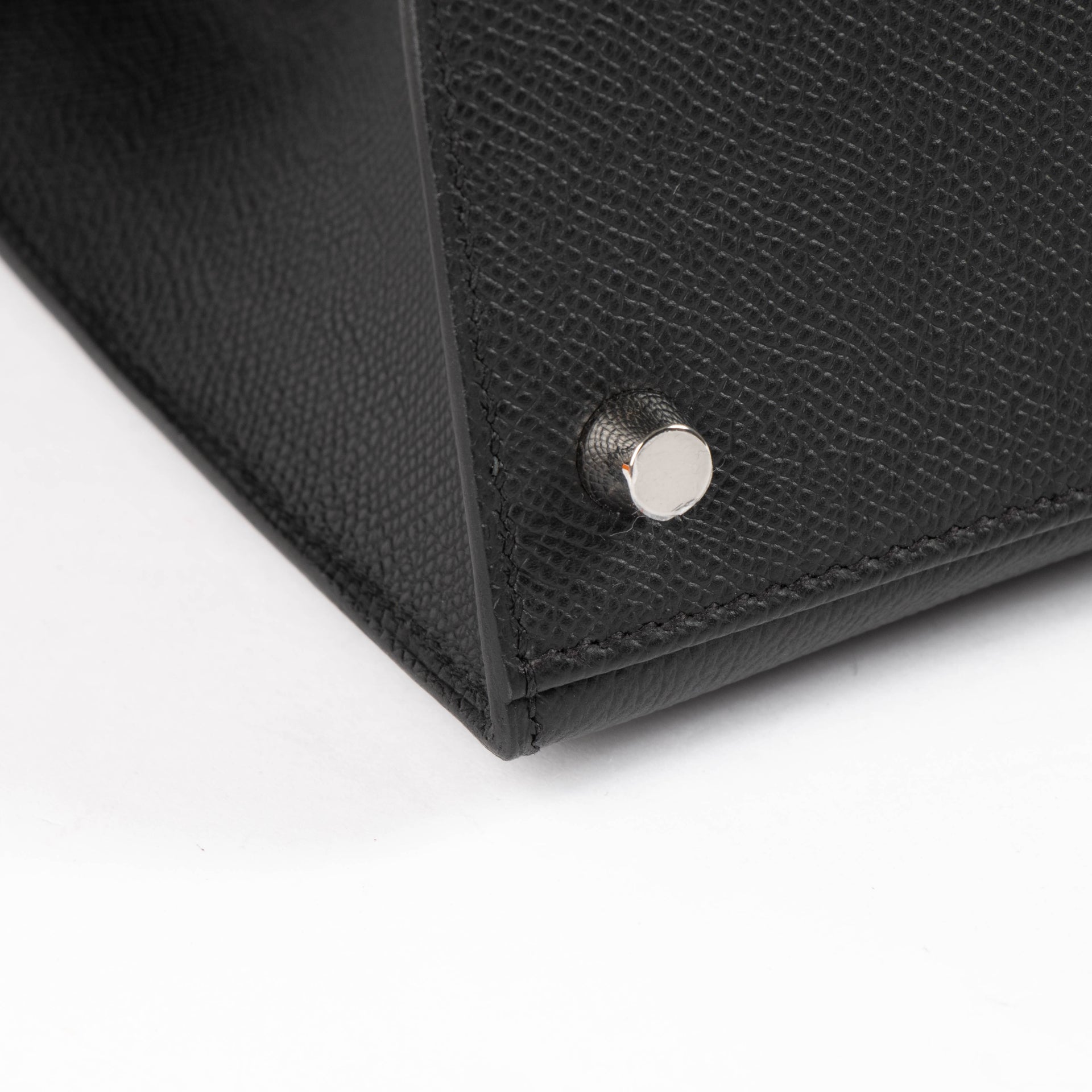Hermès Kelly 28 Black Epsom PHW