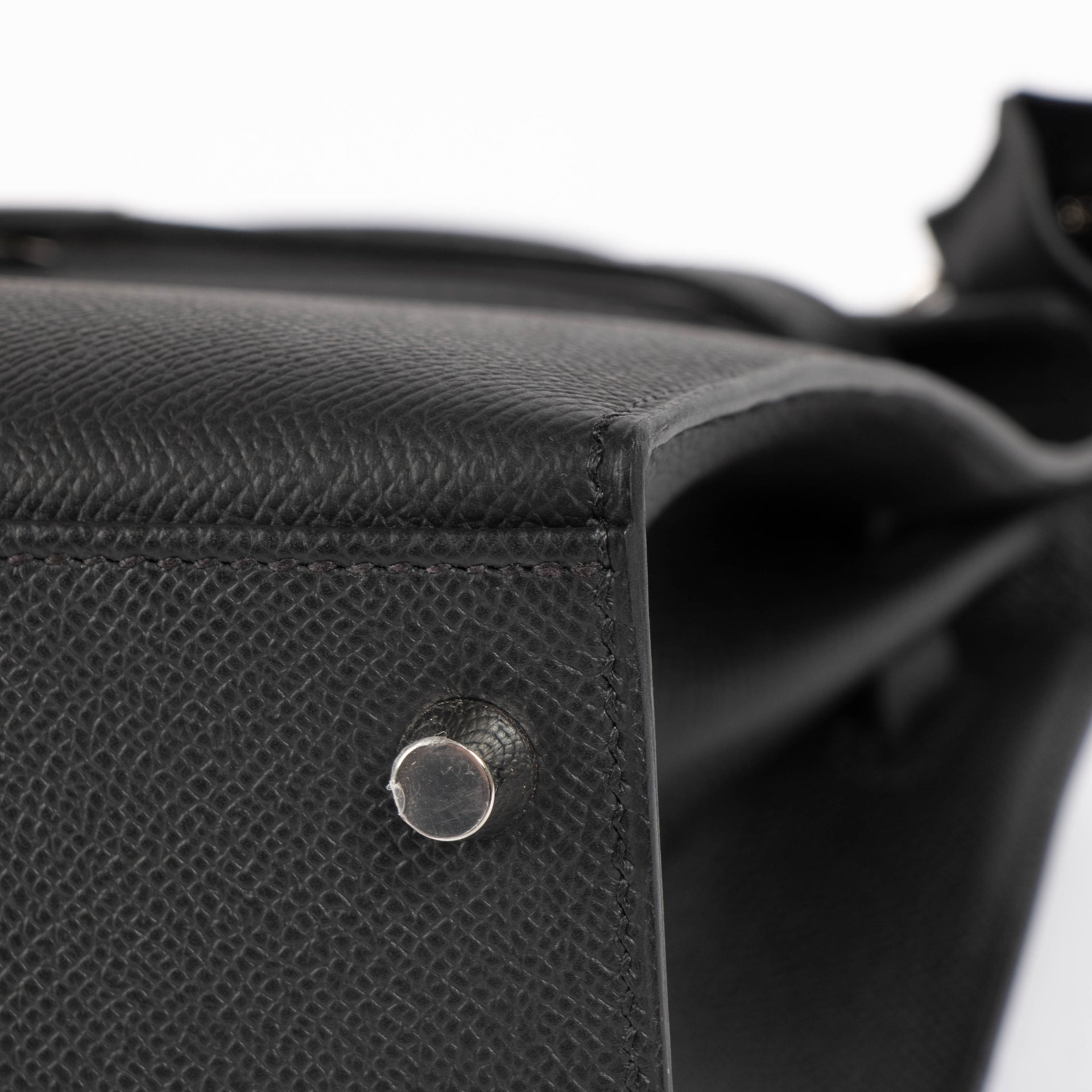 Hermès Kelly 28 Black Epsom PHW