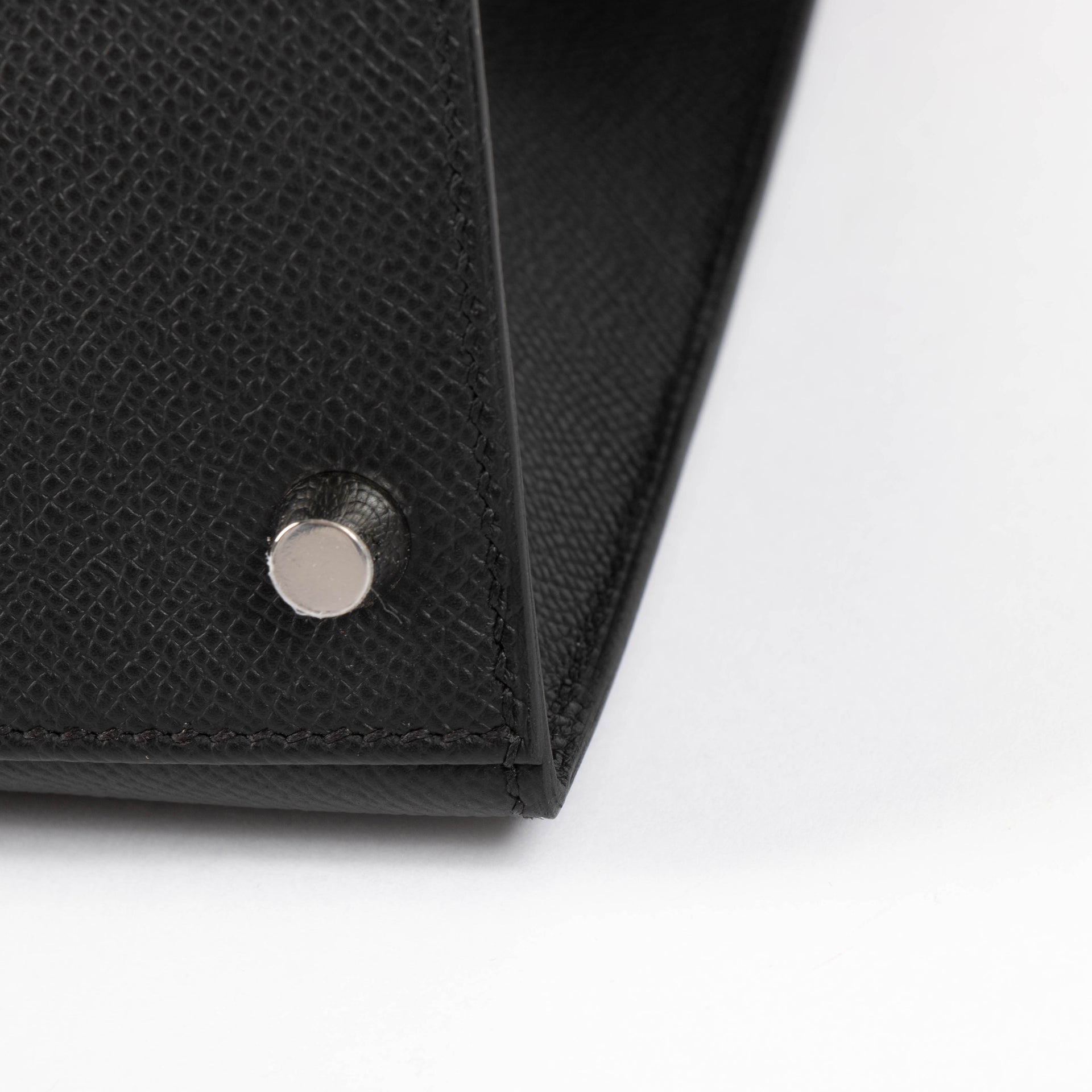 Hermès Kelly 28 Black Epsom PHW