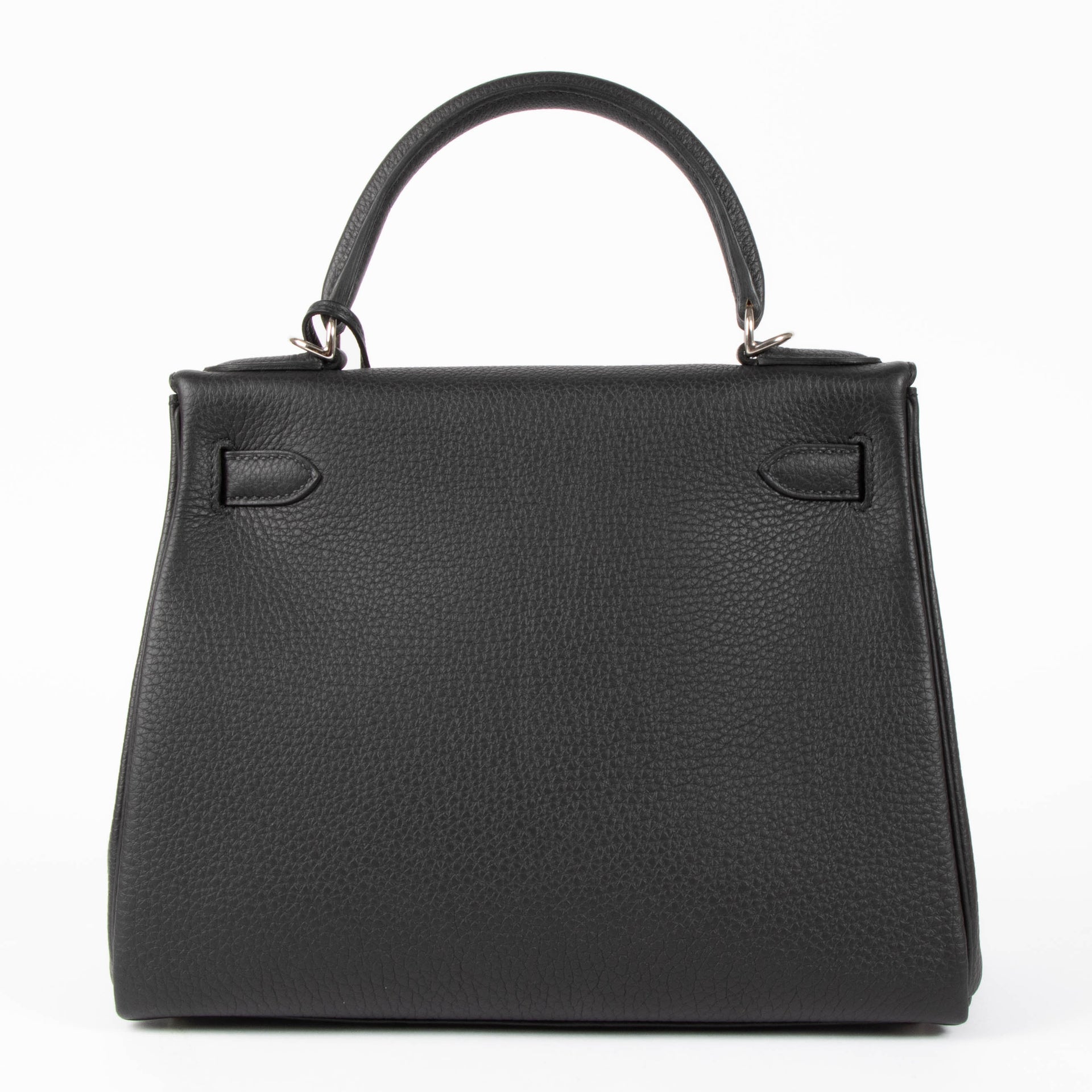 Hermès Kelly 28 Black Togo PHW