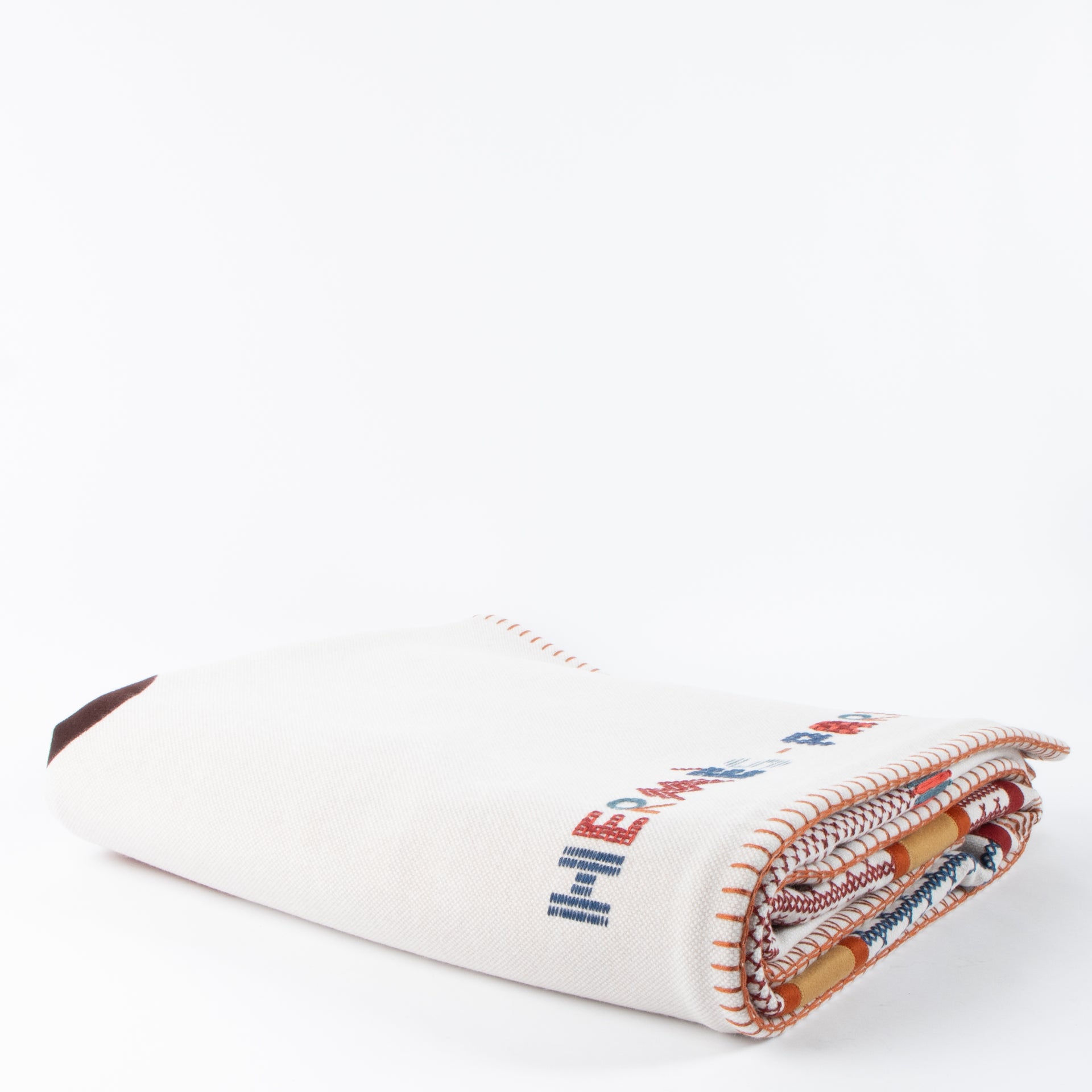 Hermès Wool/Cashmere Blend Selle Craft Blanket Plaid