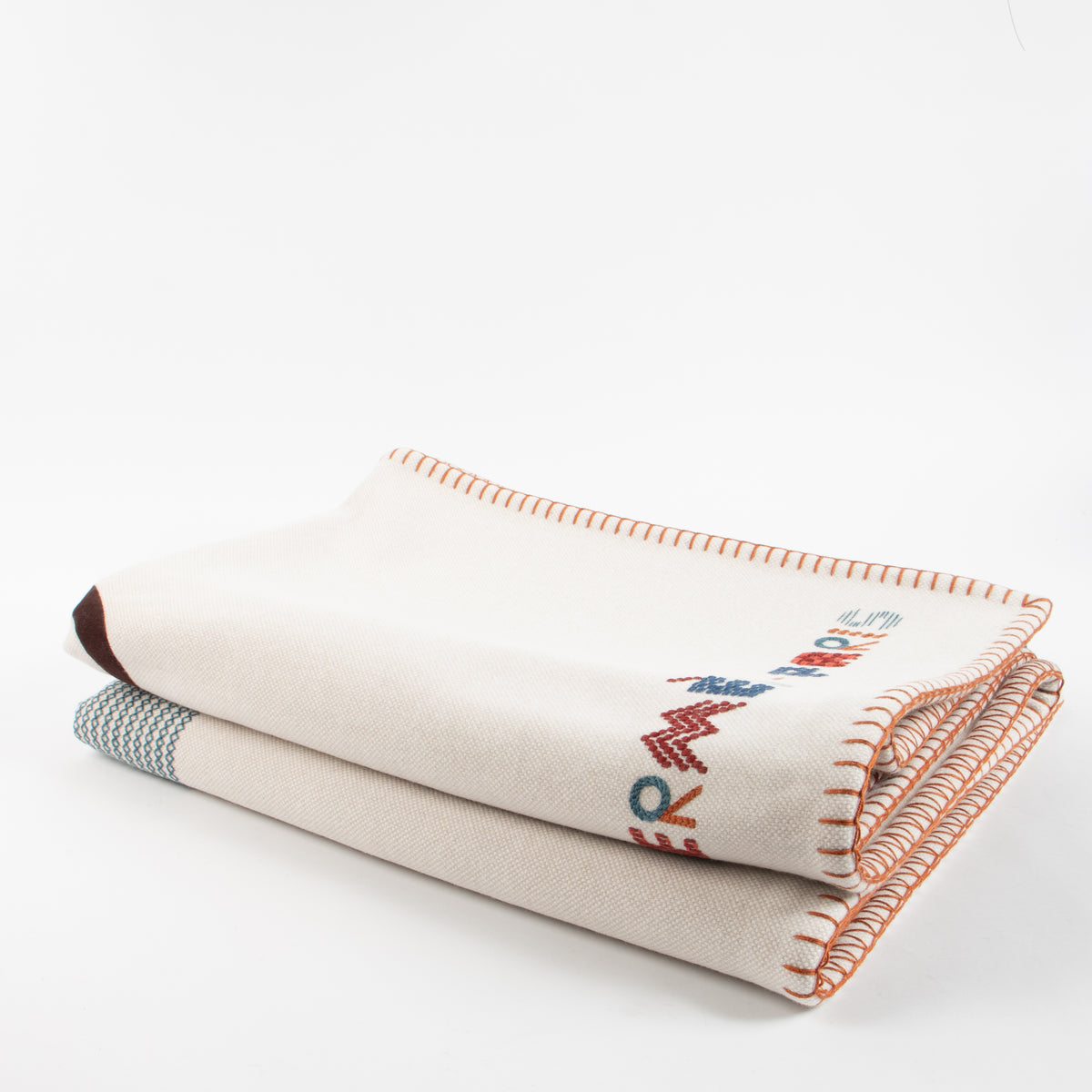 Hermès Wool/Cashmere Blend Selle Craft Blanket Plaid