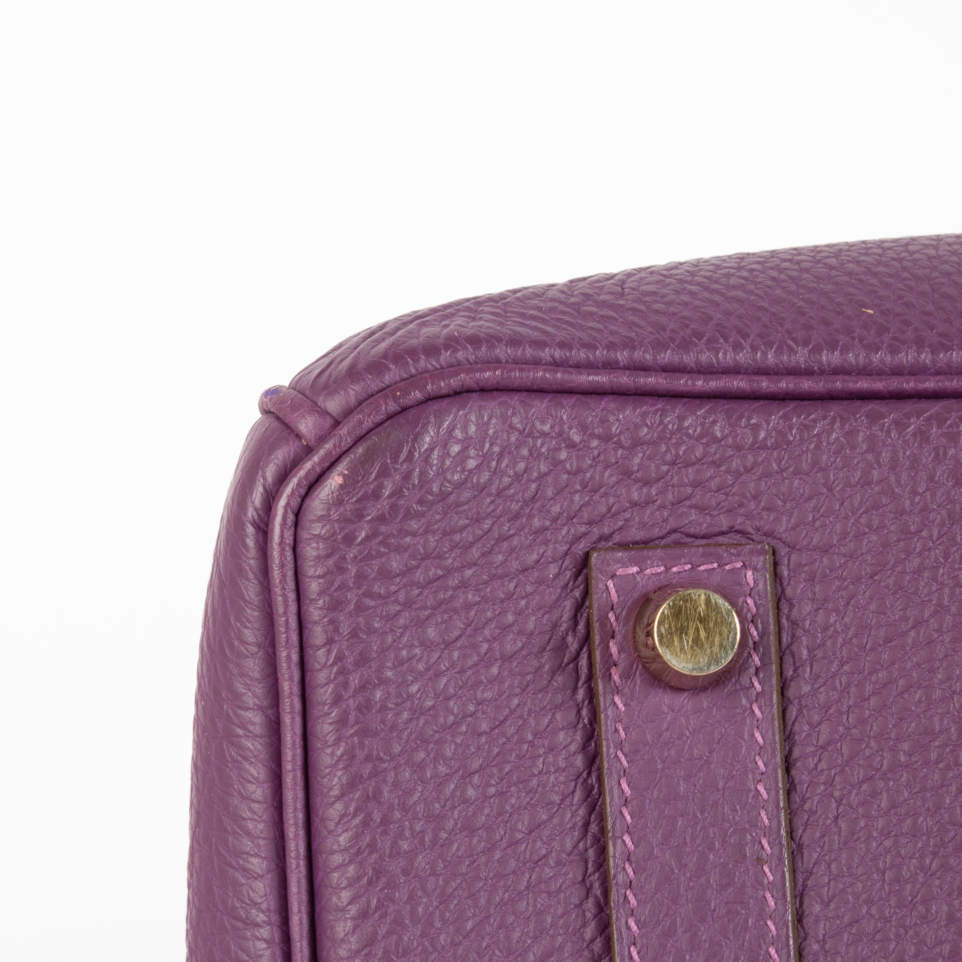 Hermes Birkin 35 Anemone Clemence GHW