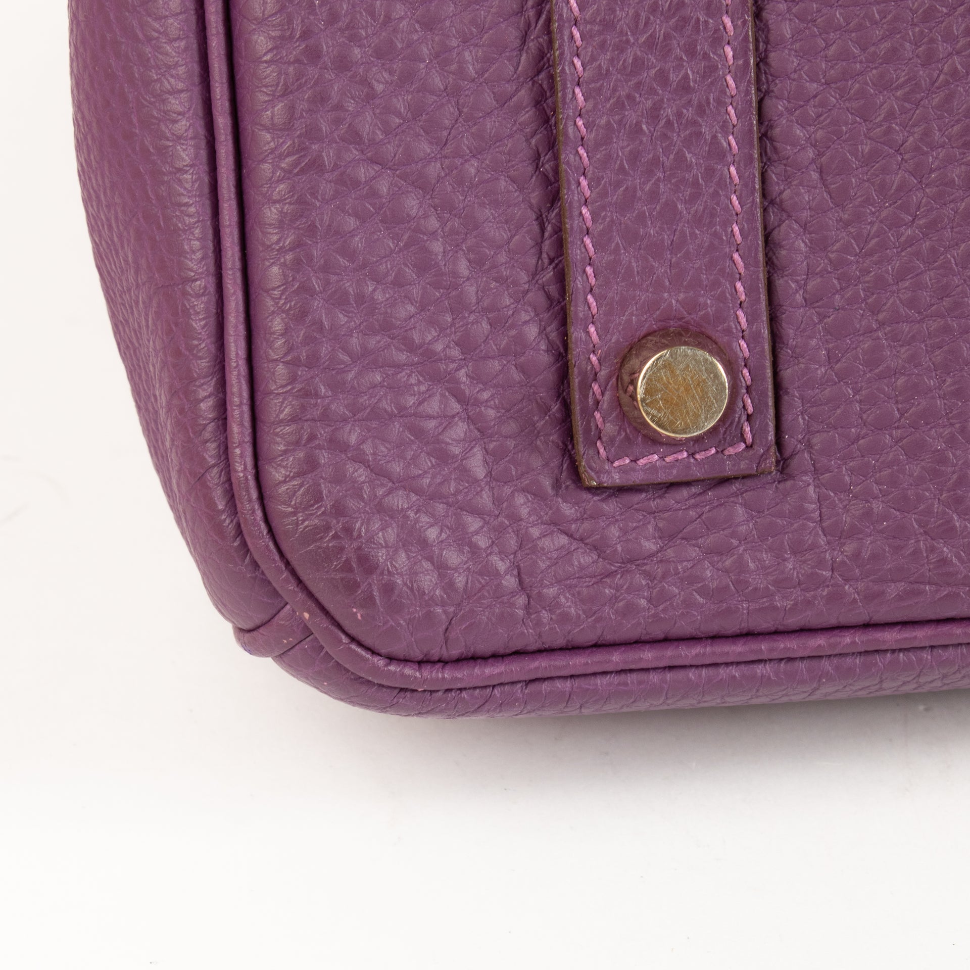 Hermes Birkin 35 Anemone Clemence GHW