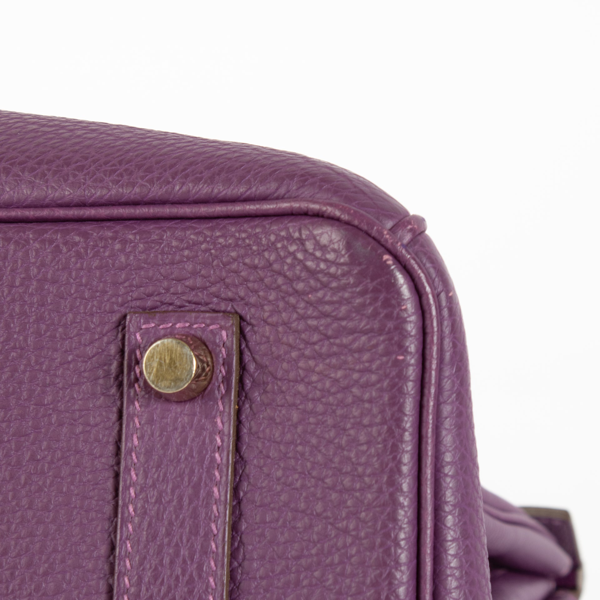 Hermes Birkin 35 Anemone Clemence GHW