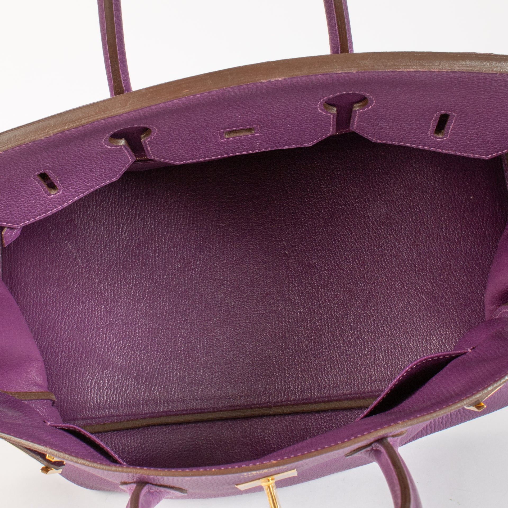 Hermes Birkin 35 Anemone Clemence GHW
