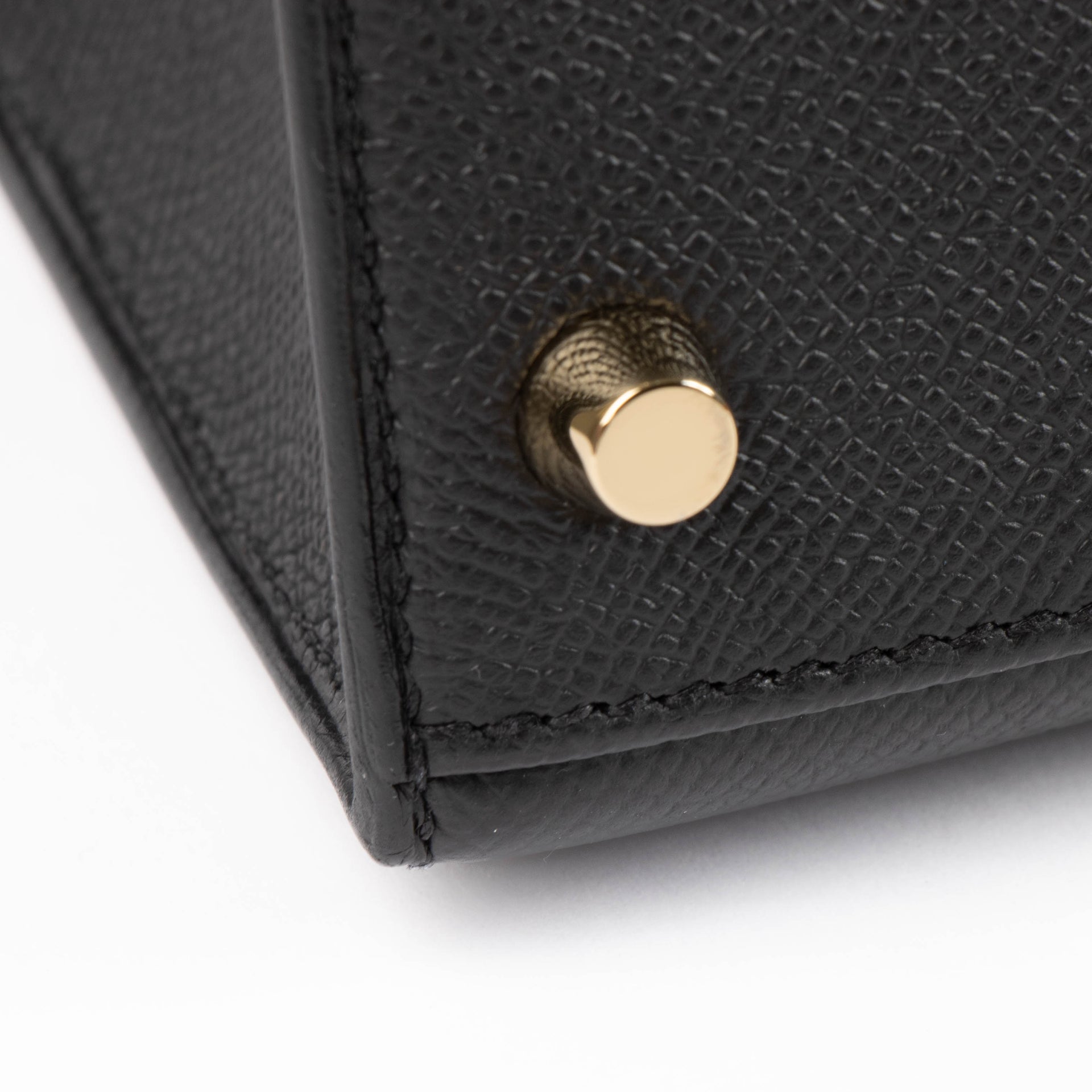 Hermes Kelly 28 Black Epsom GHW
