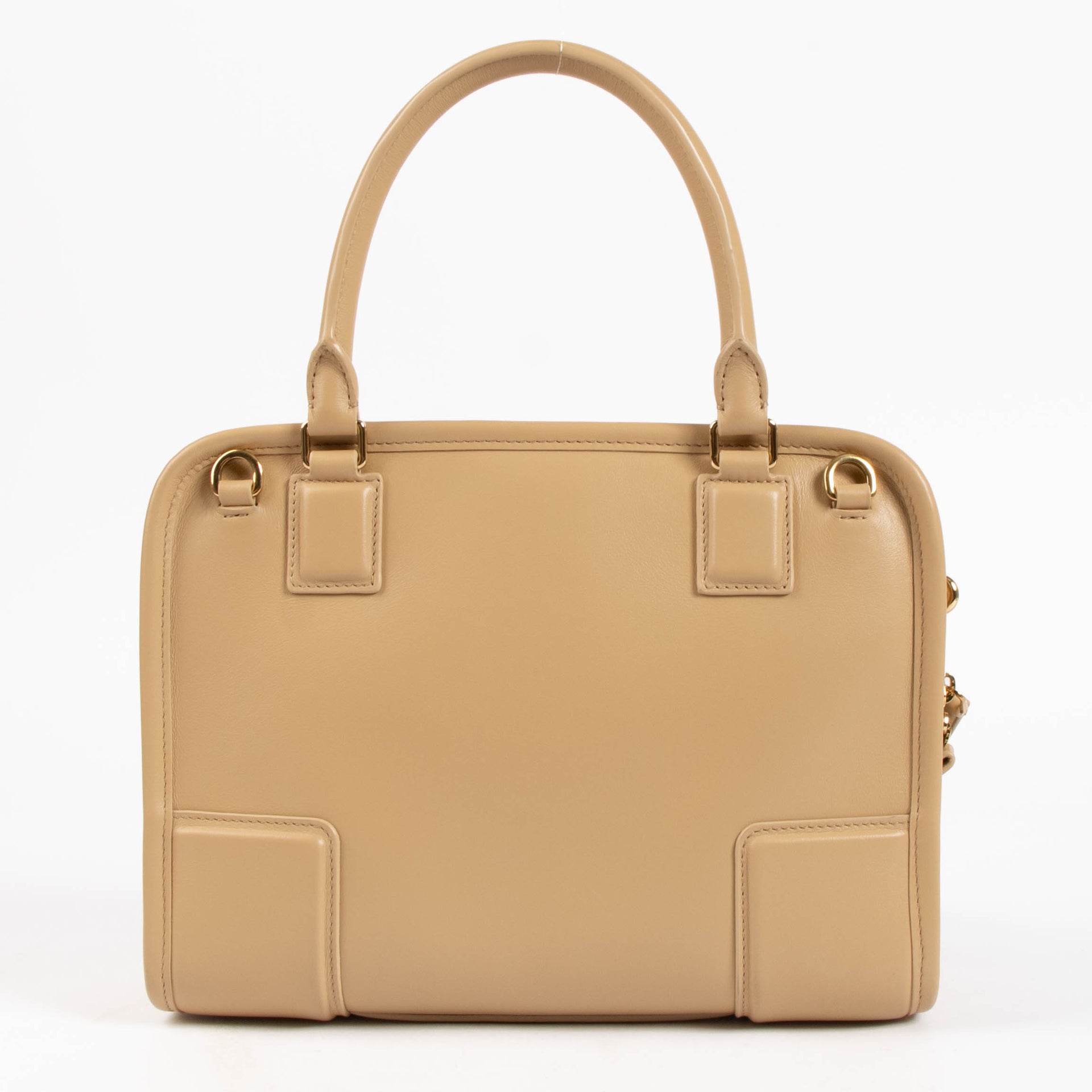 Loewe Silk Beige/Mustard Soft Calfskin Small Amazona 180 Bag