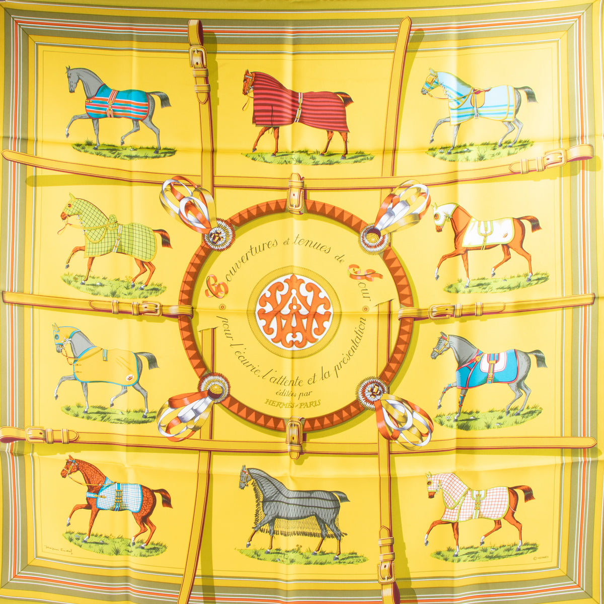 Hermes l'écurie l'attente  90 Scarf