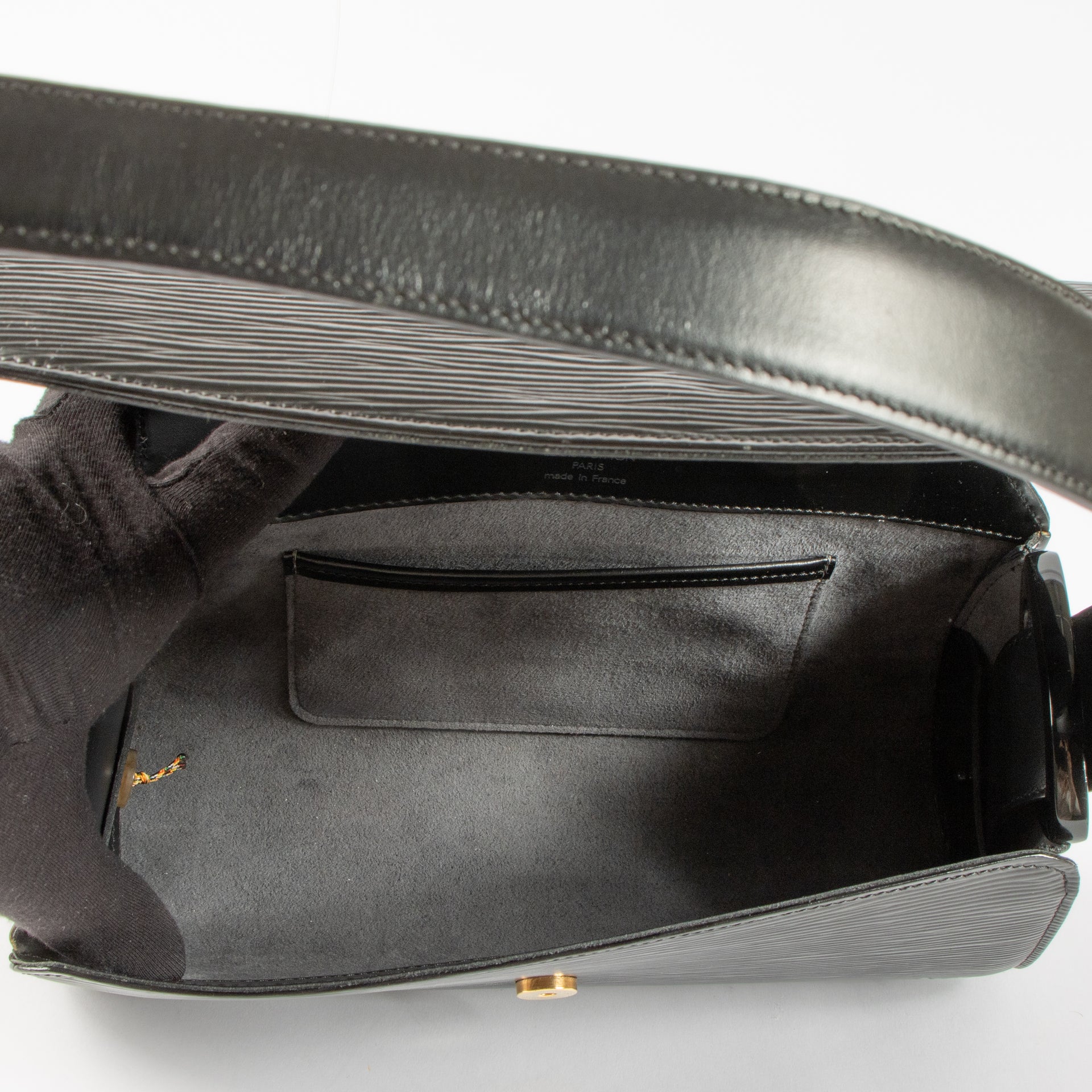 Louis Vuitton Black Epi Nocturne PM Bag