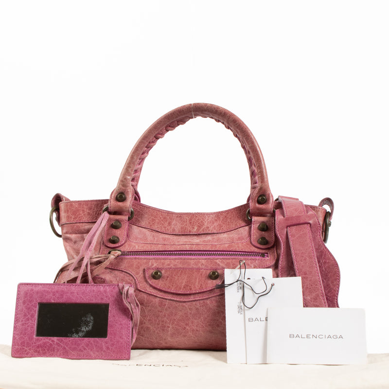 Balenciaga Pink Arena Classic First Bag