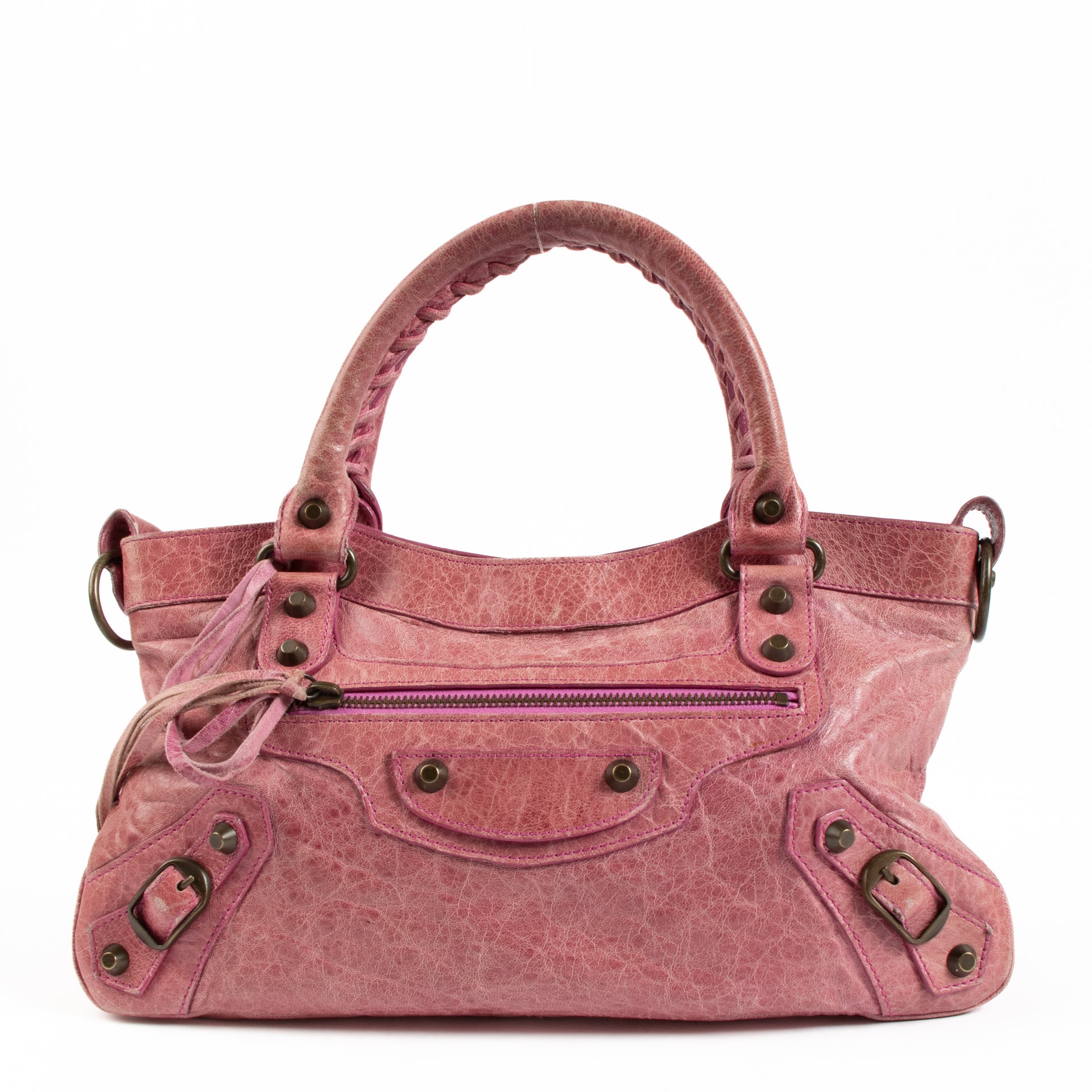 Balenciaga Pink Arena Classic First Bag