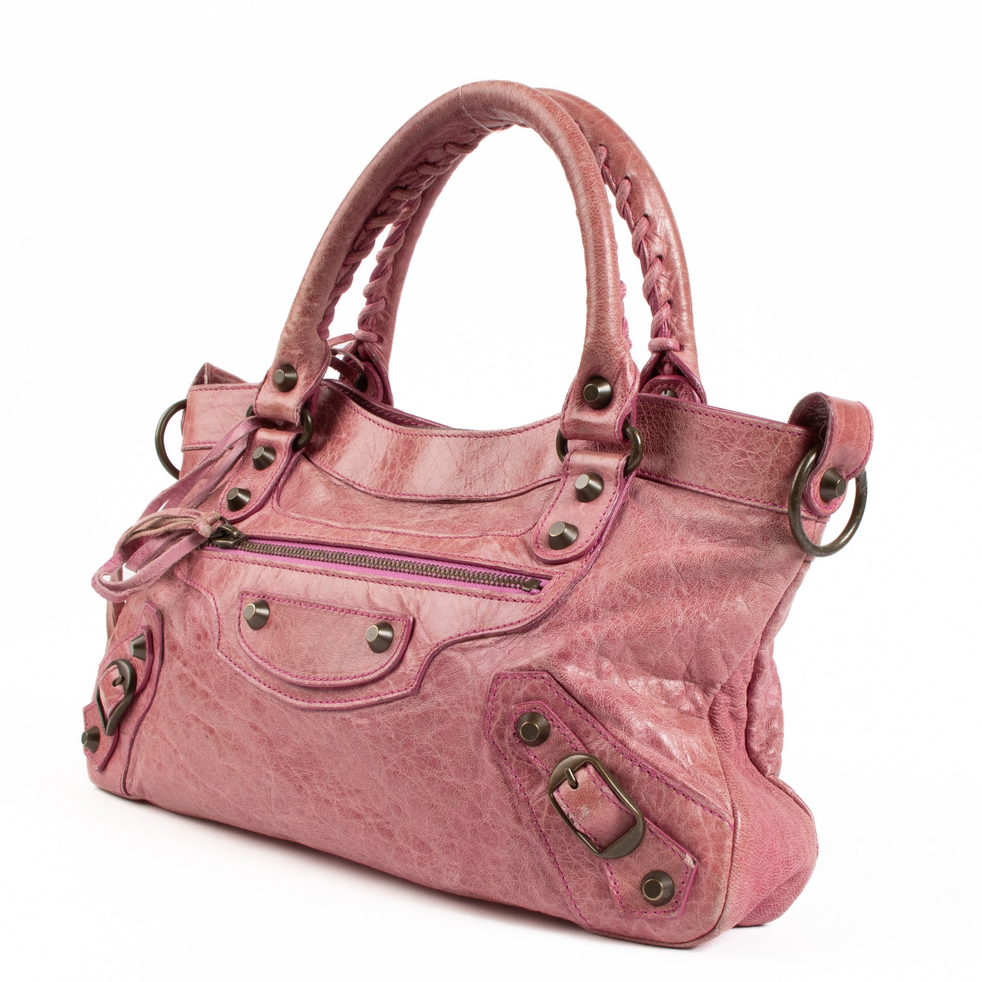 Balenciaga Pink Arena Classic First Bag
