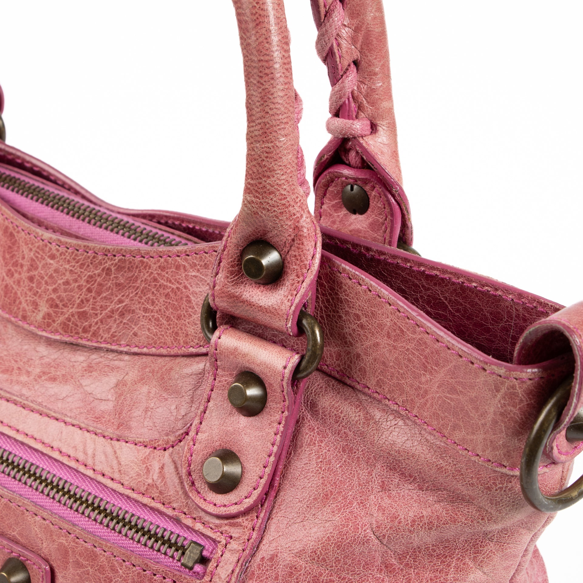 Balenciaga Pink Arena Classic First Bag