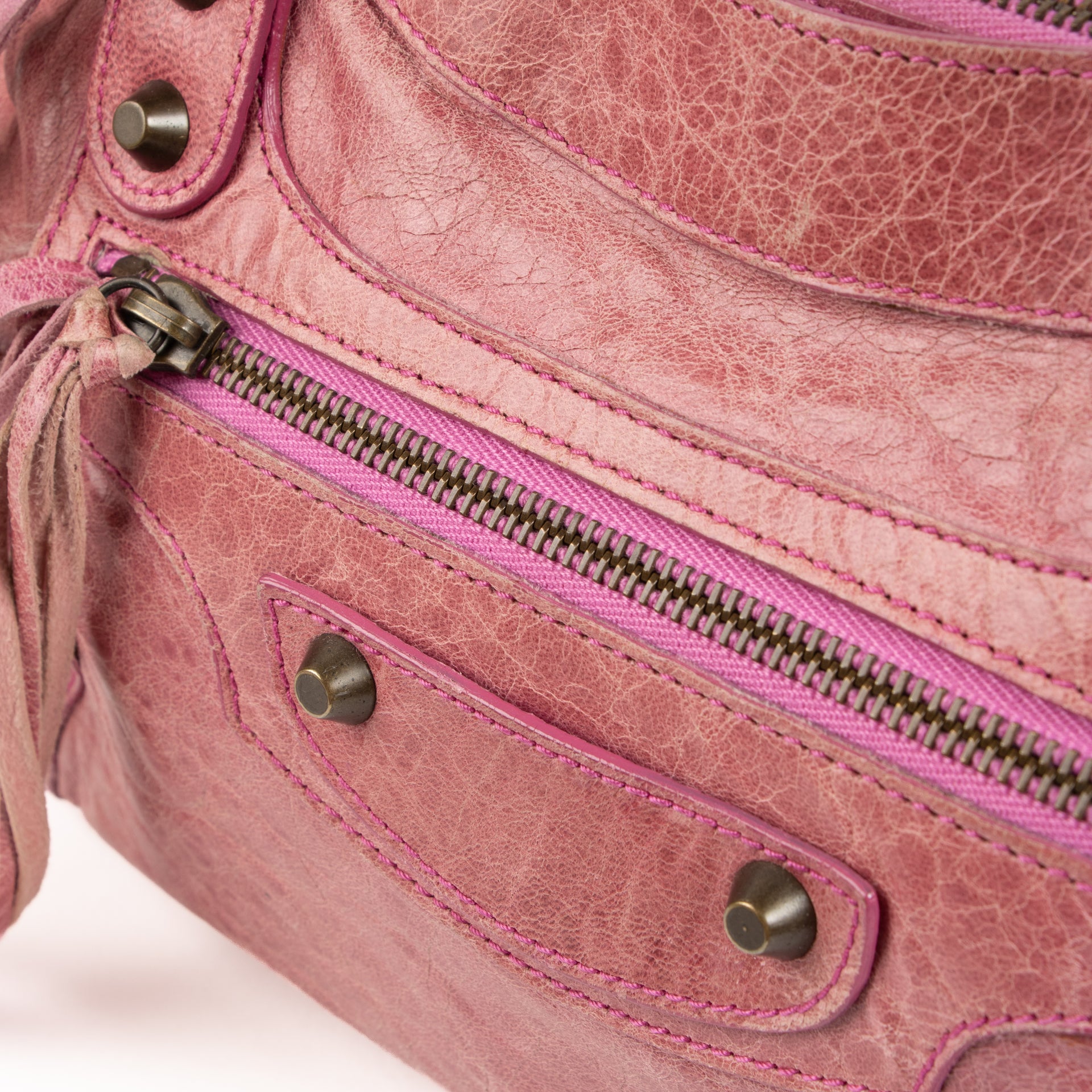 Balenciaga Pink Arena Classic First Bag