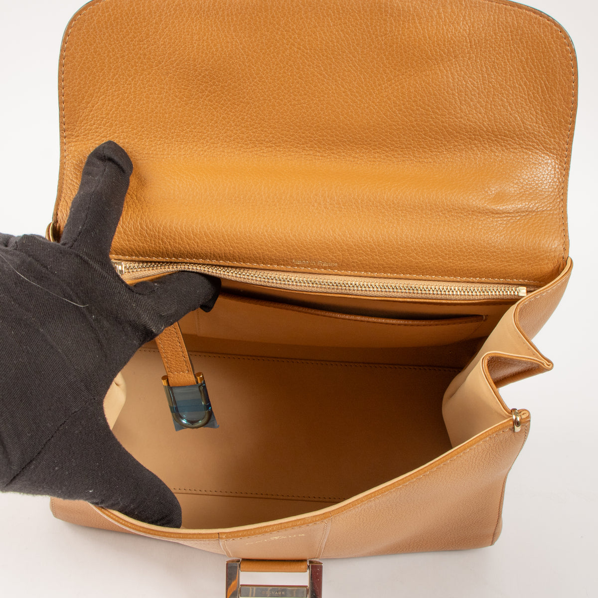 Delvaux Vegetal Sellier Brillant MM