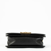 Shop this 100% authentic Chanel Black Caviar Small Boy Chanel Bag at Labellov.com