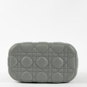 Shop the authentic Christian Dior Grey Cannage Diortravel Small Vanity Bag at Labellov.com