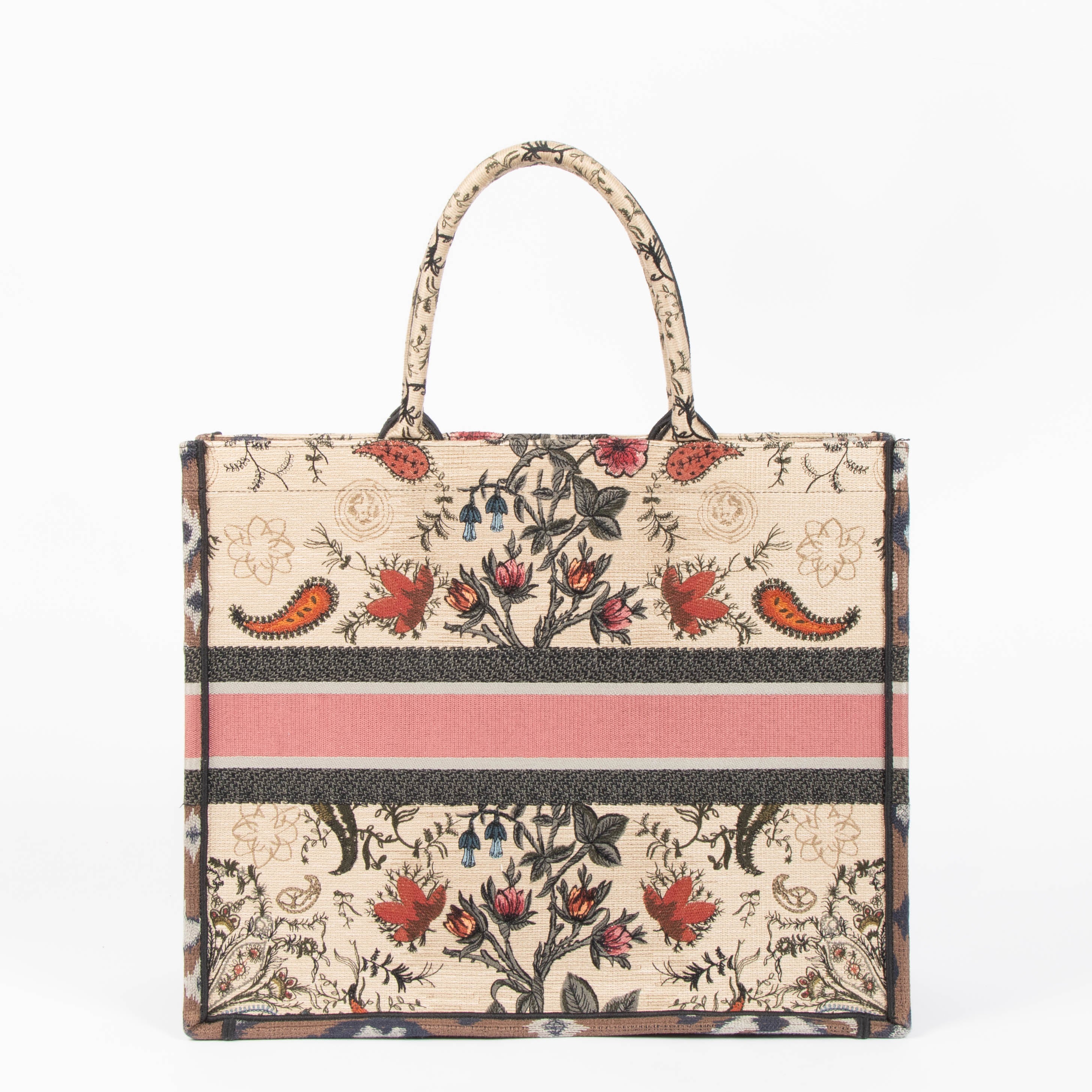 Christian Dior Multicolor Flowers Book Tote – Labellov