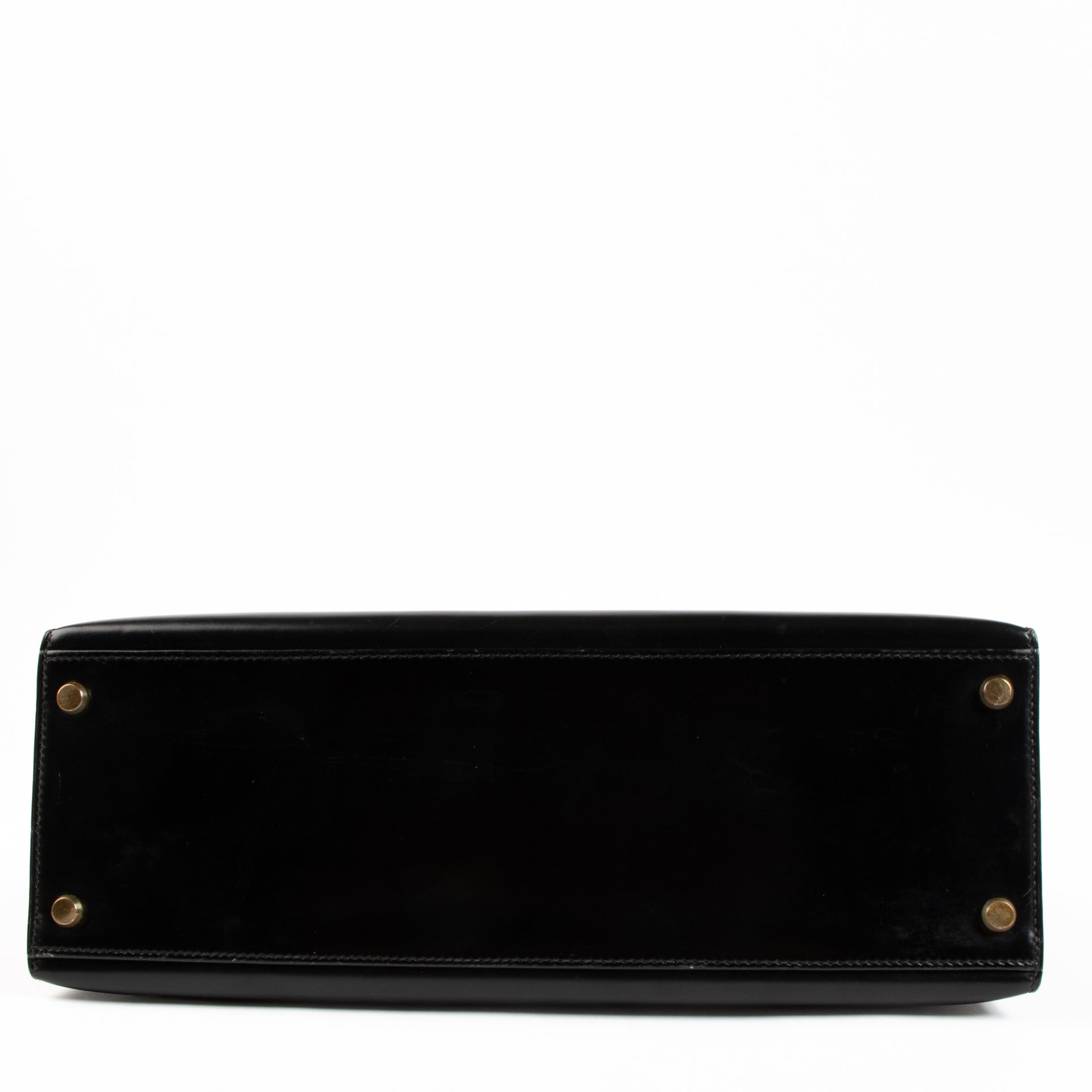 Hermès Vintage Kelly 32 Black Box GHW