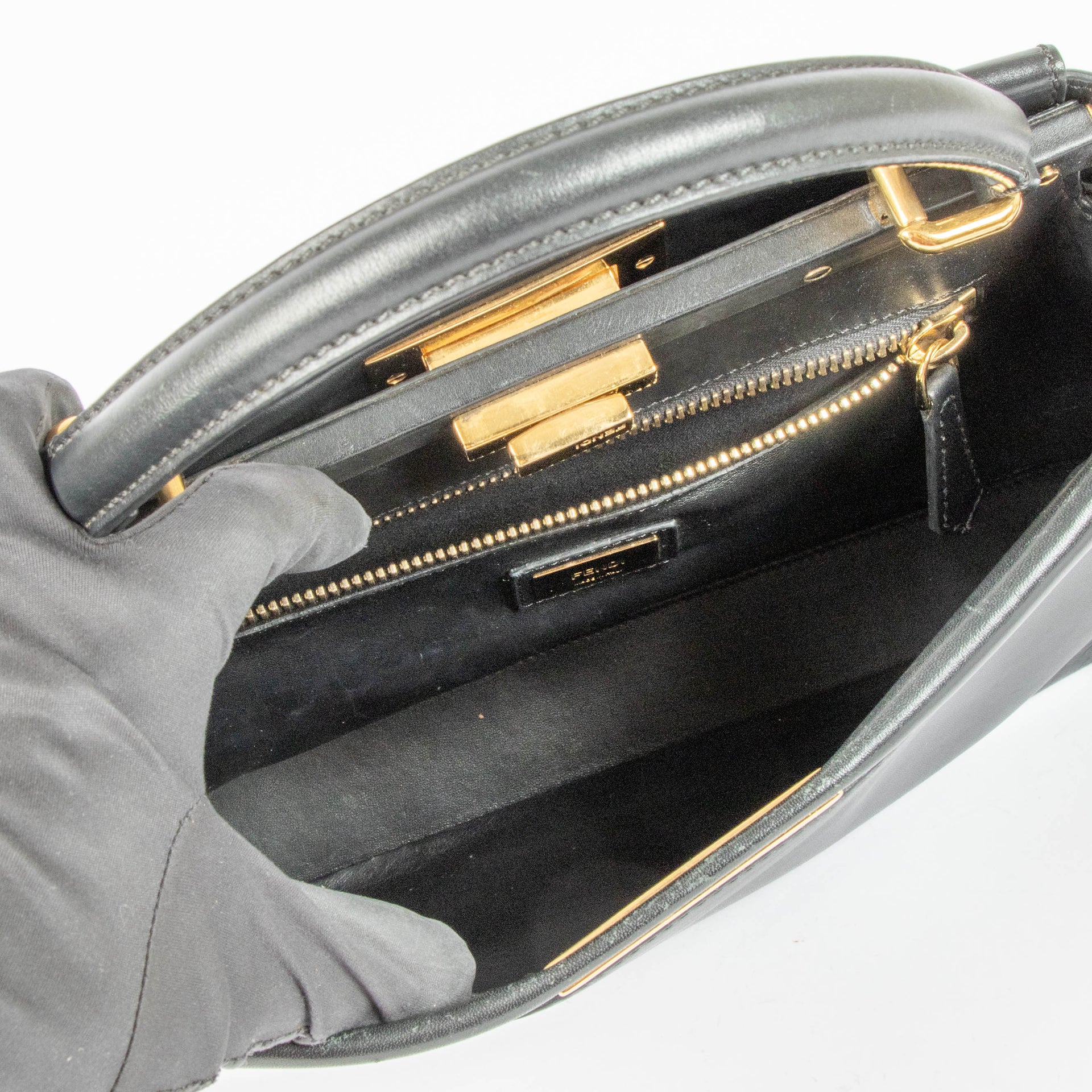 Shop this 100% authentic Fendi Black Peekaboo Bag at Labellov.com