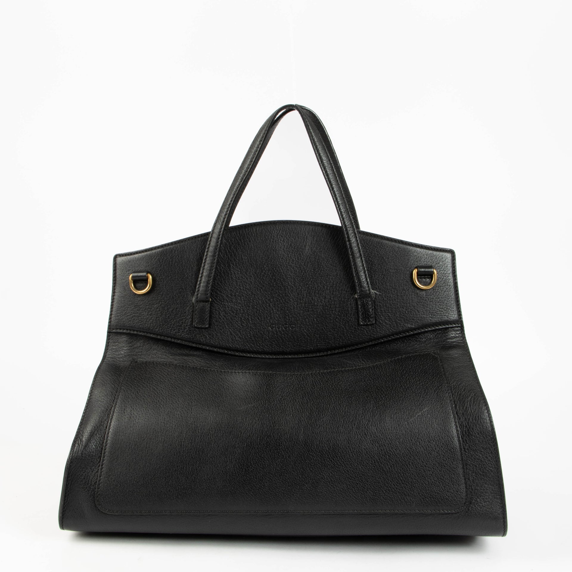 Shop this 100% authentic Gucci Black Crystal Butterfly Large Linea Totem Bag at Labellov.com