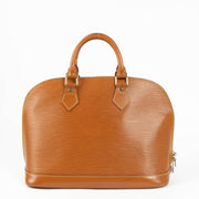 Shop the authentic Louis Vuitton Alma Epi PM Top Handle second hand on Labellov.com
