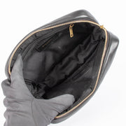 Shop the authentic Saint Laurent Black Calypso Cosmetica Clutch second hand on Labellov.com