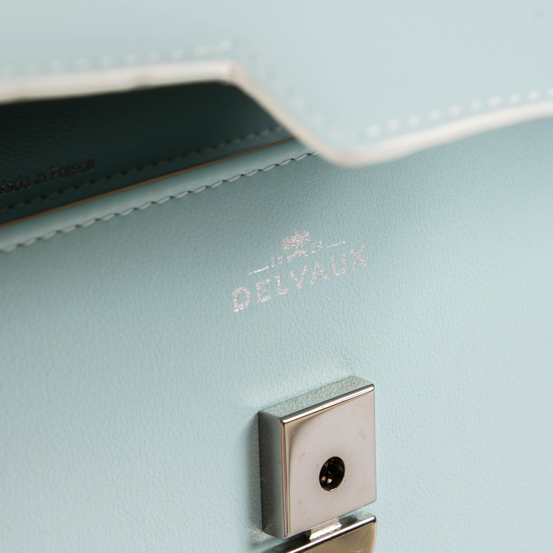 Delvaux Celadon Calf Souple Tempête MM Bag