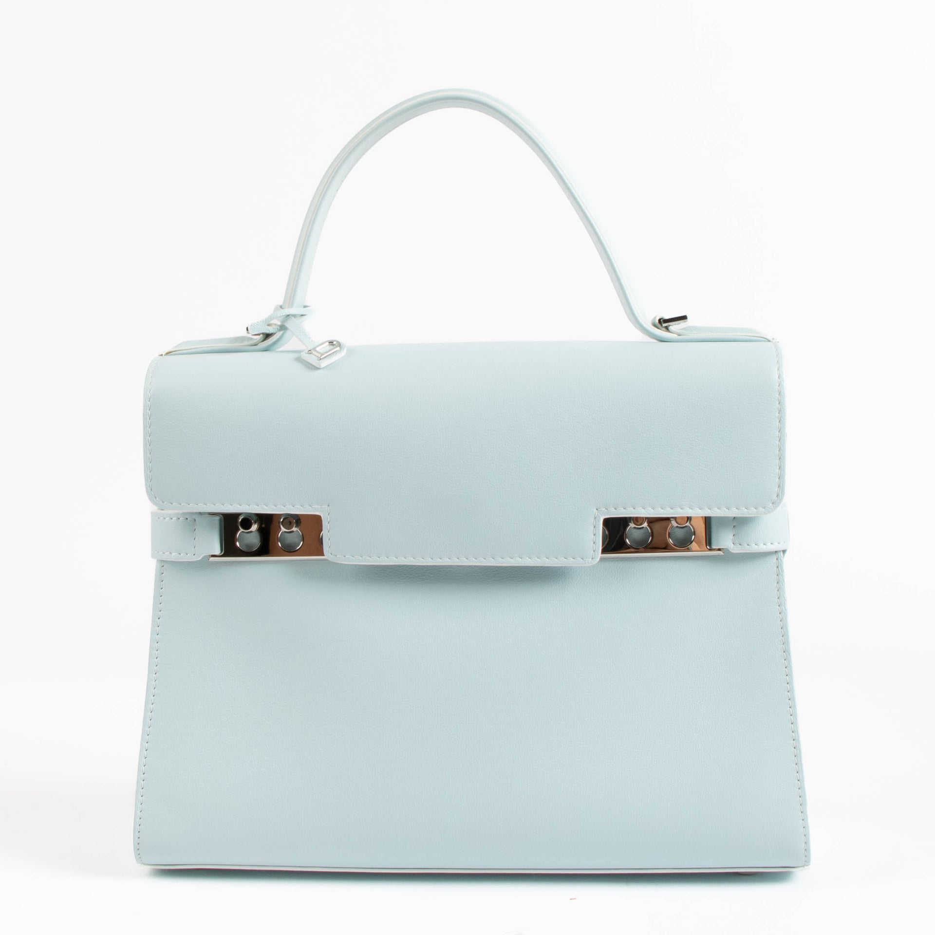 Delvaux Celadon Calf Souple Tempête MM Bag
