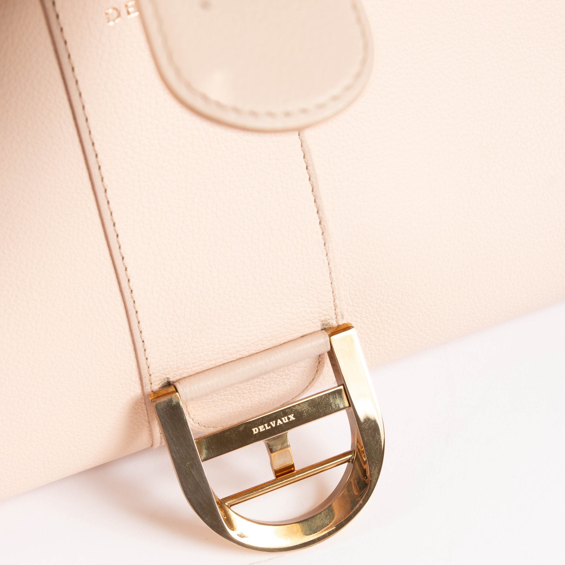 Delvaux Nude Sellier Brillant East West Bag