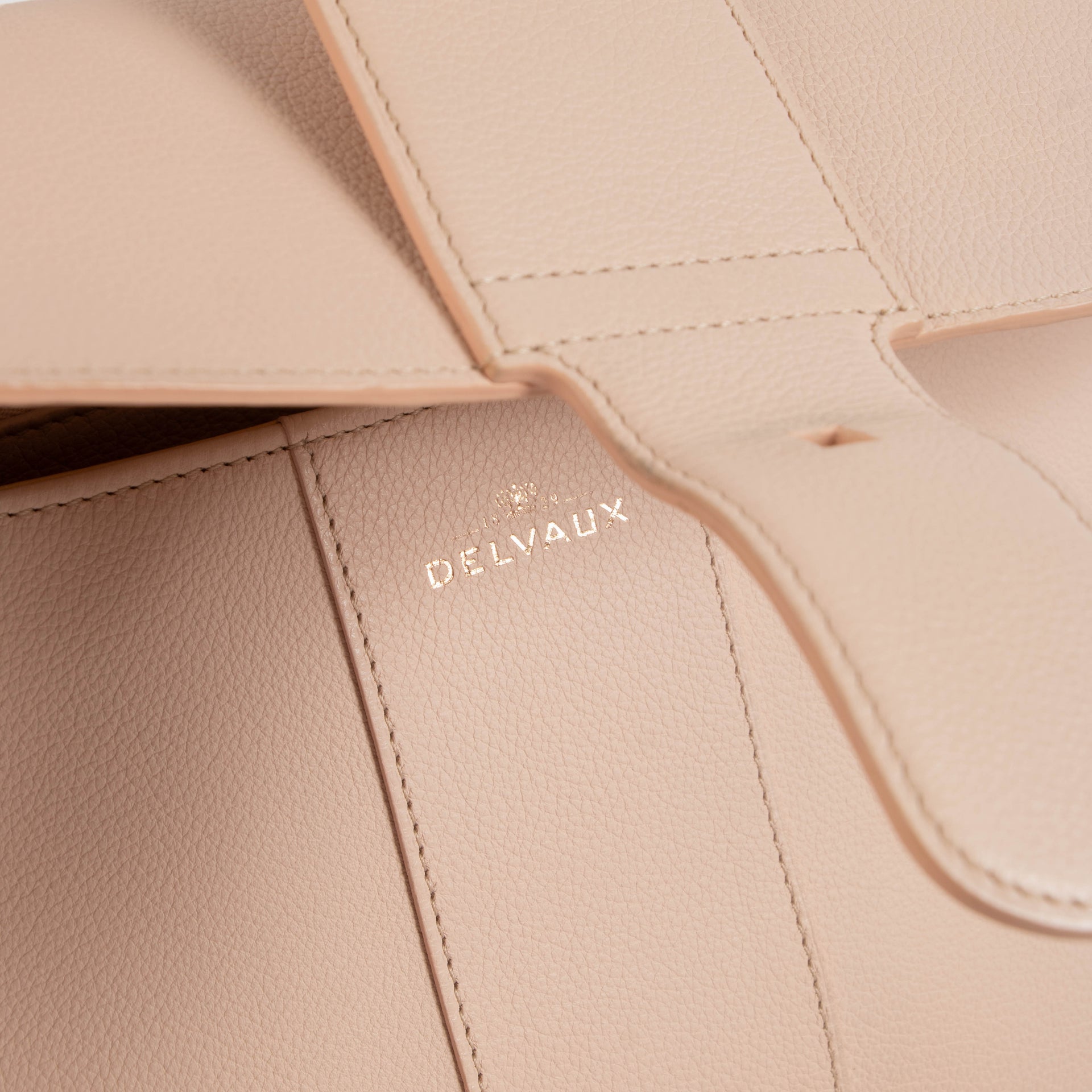 Delvaux Nude Sellier Brillant East West Bag