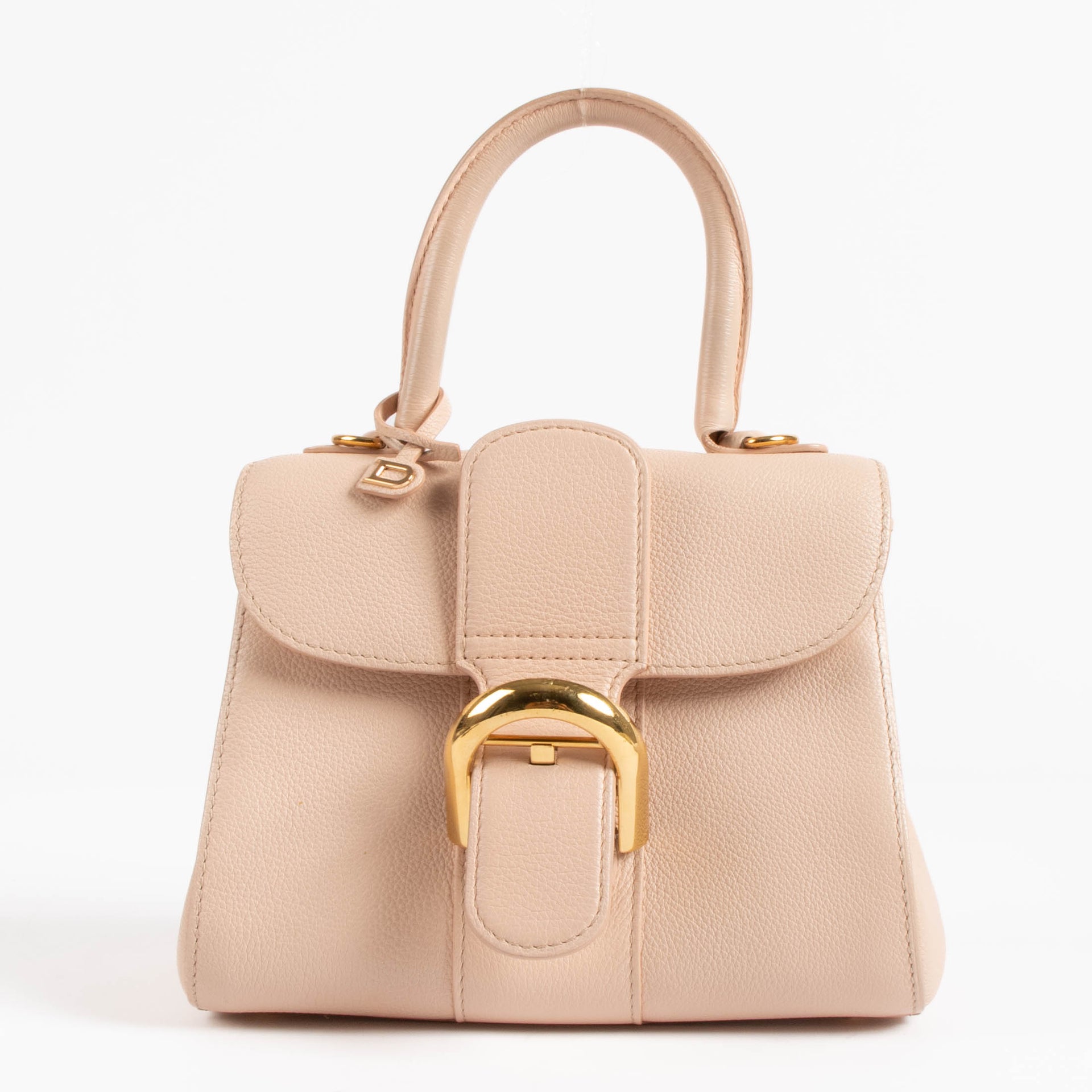 Delvaux Nude Sellier Brillant Mini Bag