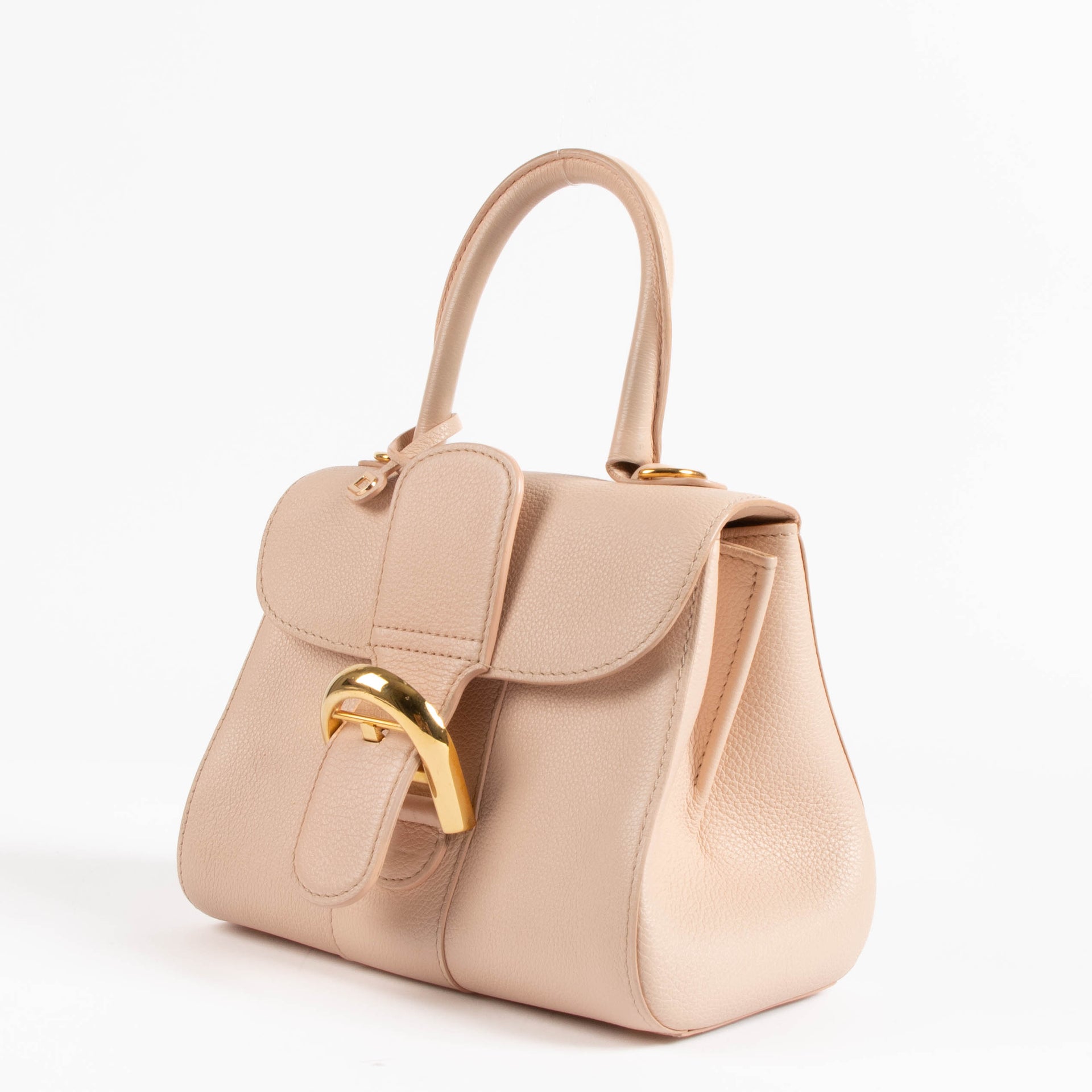 Delvaux Nude Sellier Brillant Mini Bag